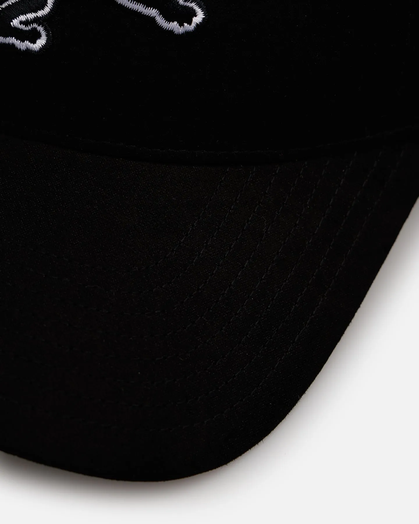 47 Brand Detroit Lions 'Ultrasuede' 47 MVP Strapback Black/White