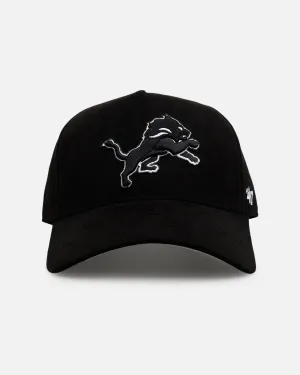 47 Brand Detroit Lions 'Ultrasuede' 47 MVP Strapback Black/White