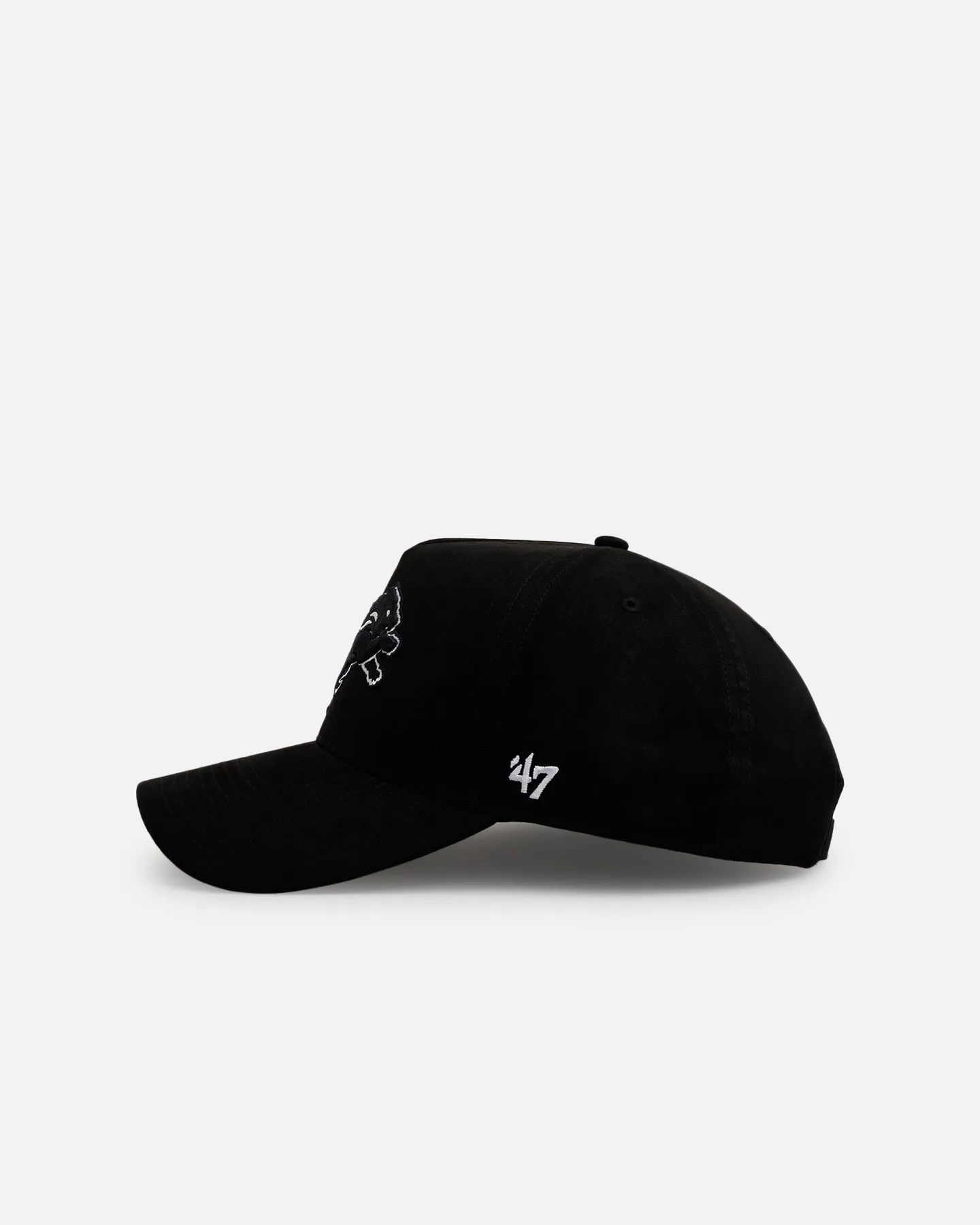 47 Brand Detroit Lions 'Ultrasuede' 47 MVP Strapback Black/White