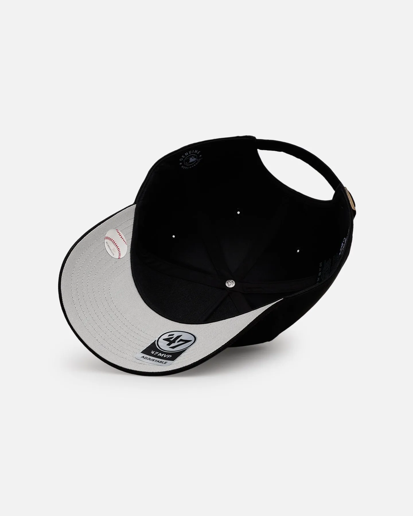 47 Brand New York Yankees 'Ultrasuede' 47 MVP Strapback Black/White