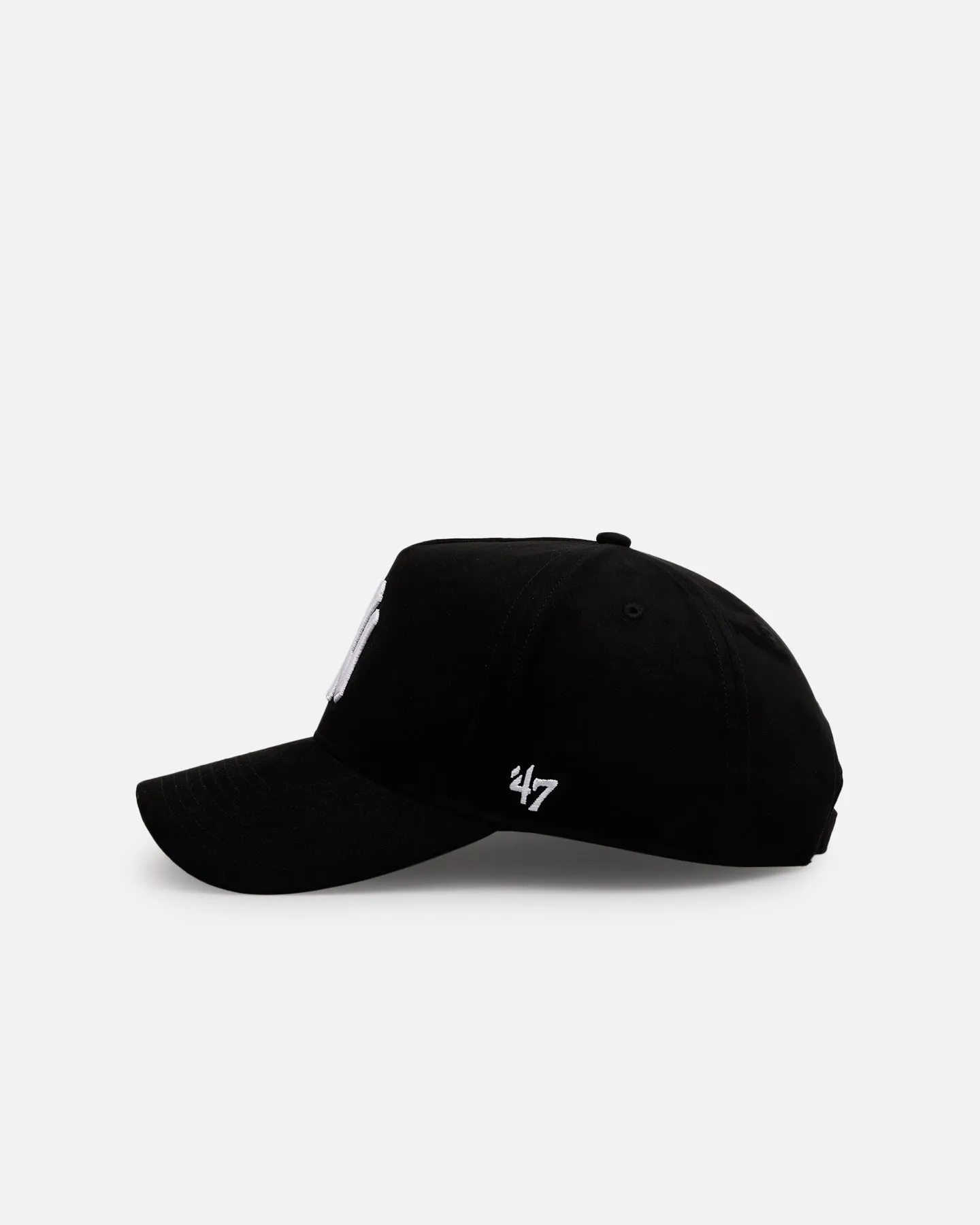 47 Brand New York Yankees 'Ultrasuede' 47 MVP Strapback Black/White