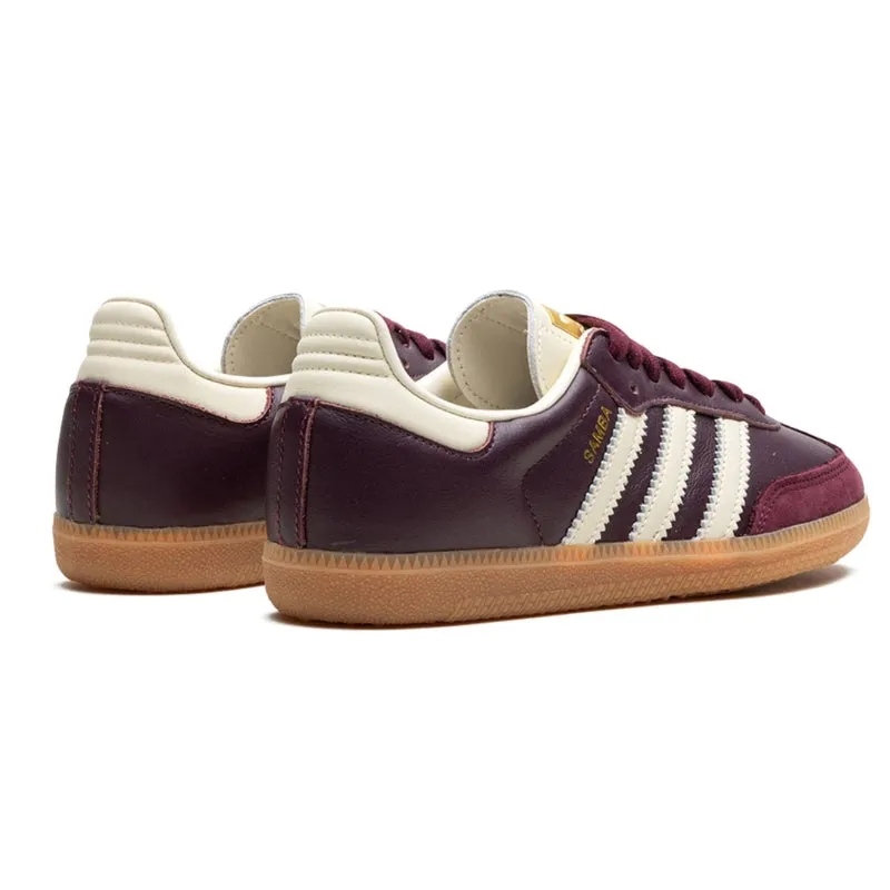 Adidas Samba OG Maroon Crewht Gold