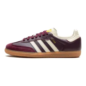 Adidas Samba OG Maroon Crewht Gold