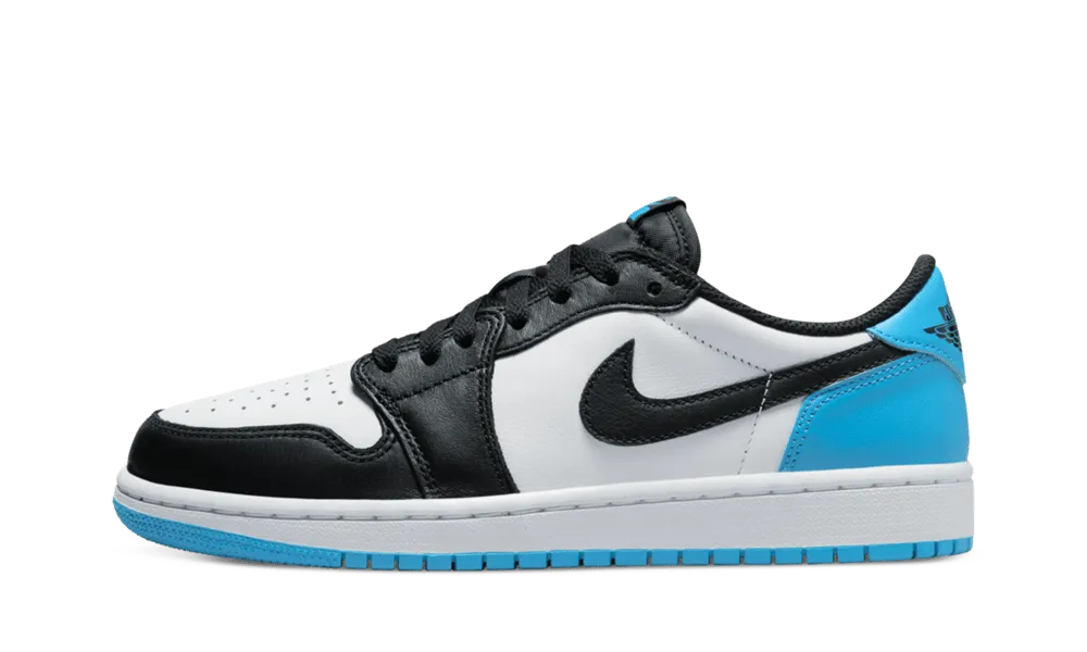 Air Jordan 1 Low Black Dark Powder Blue