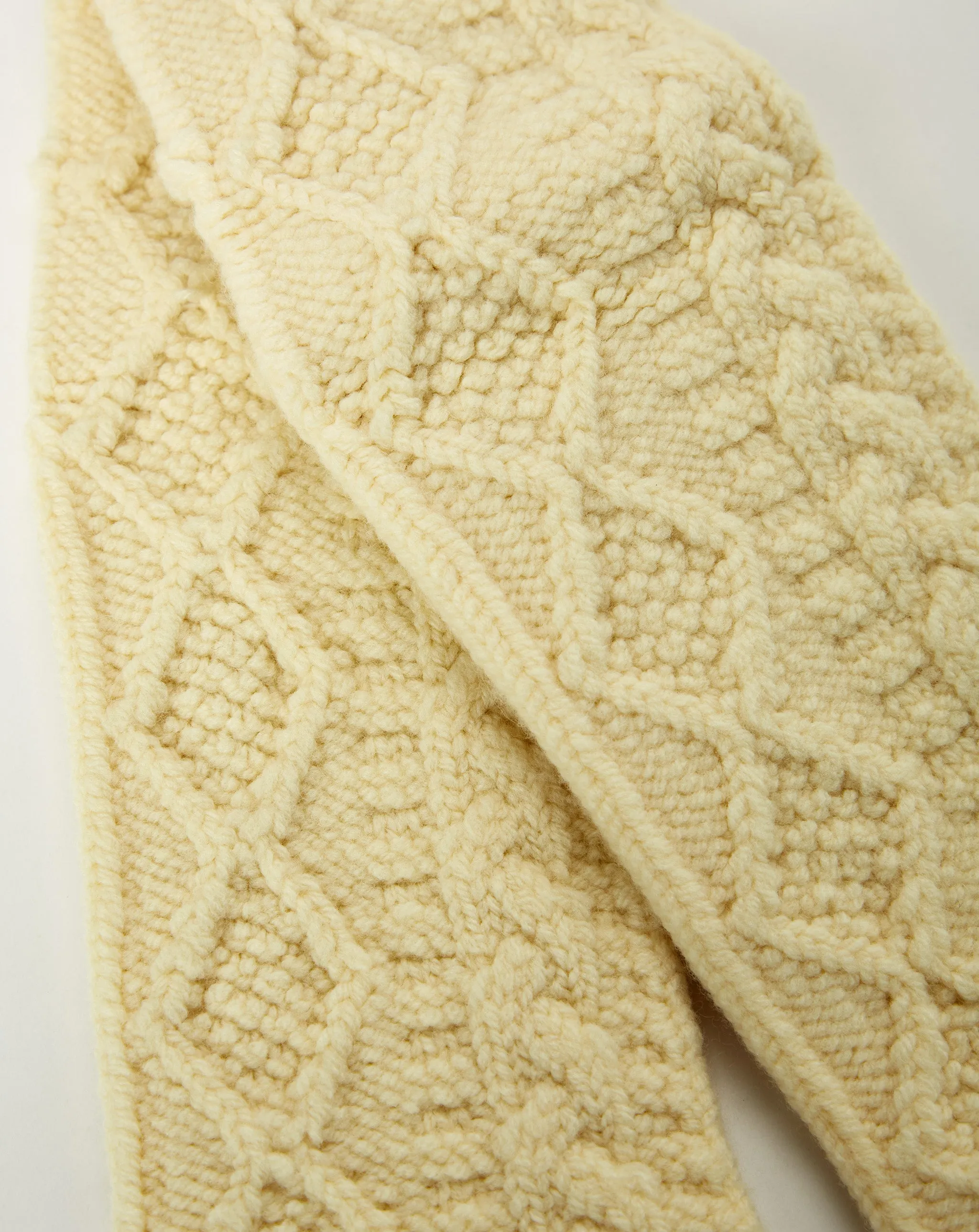 Alan Cable Knit Socks