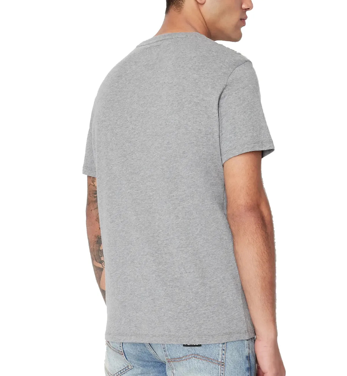 Armani Exchange Icon Logo Tee (Grey)