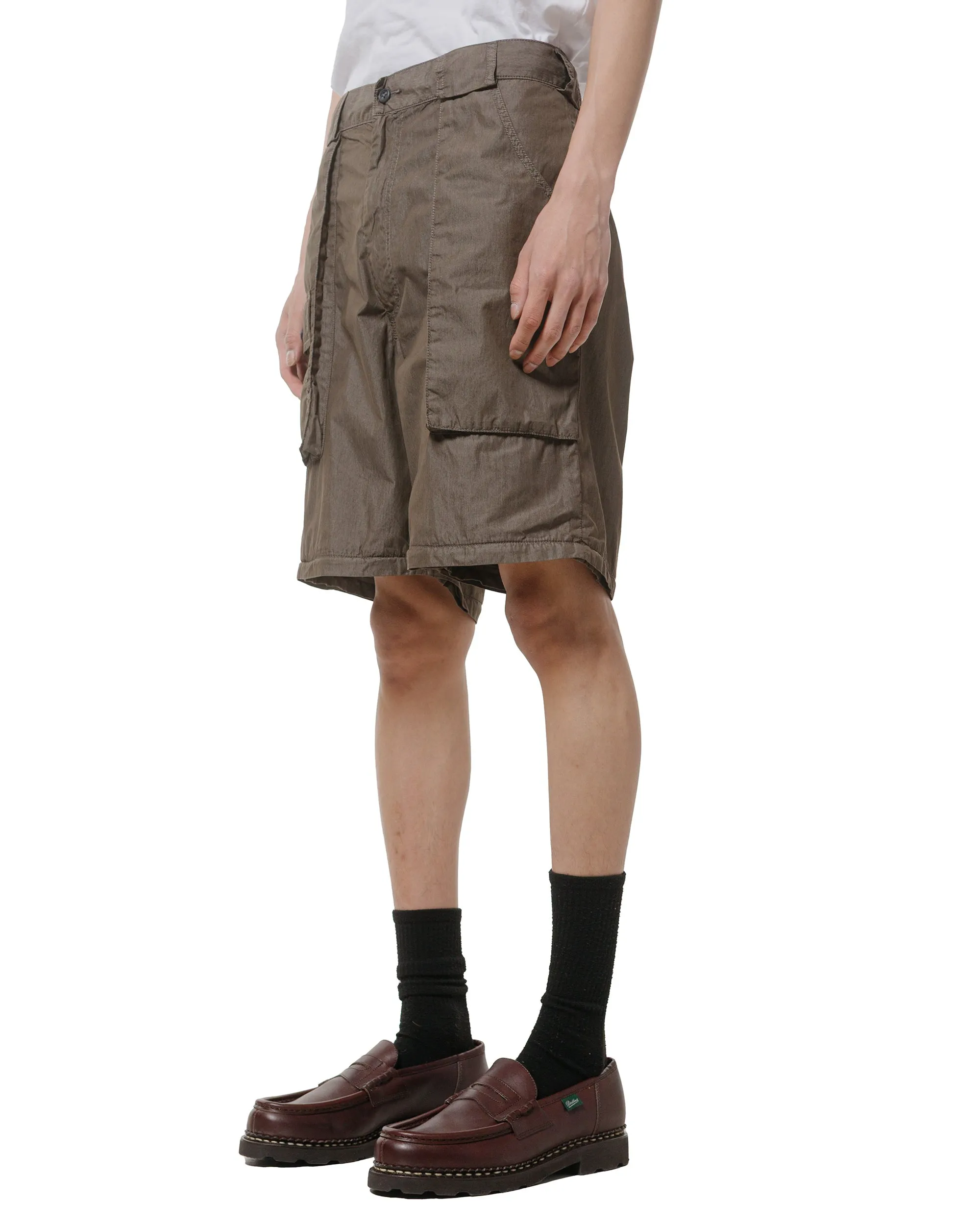 Beams Plus Bush Pants II CO/NY Garment Dye Charcoal