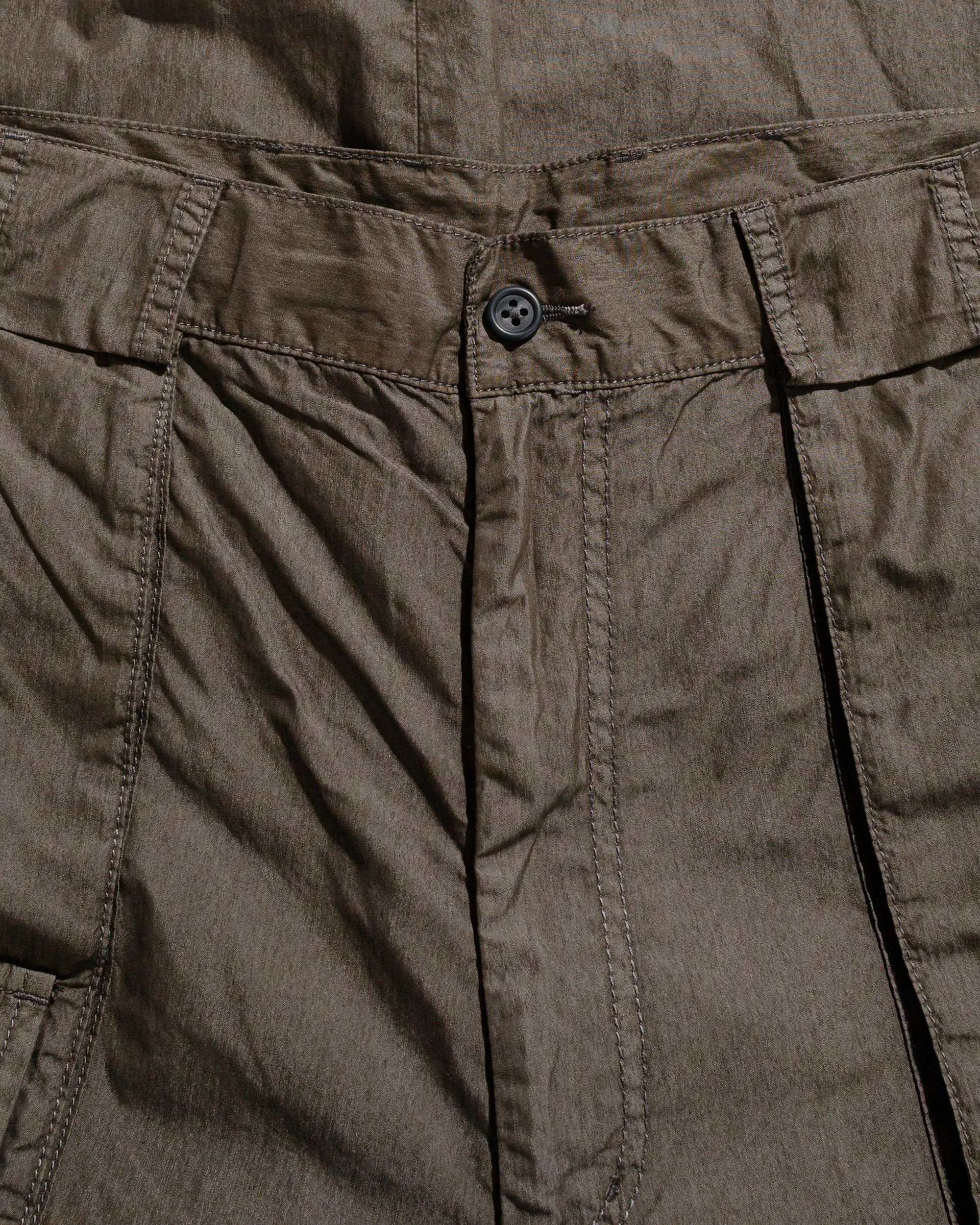 Beams Plus Bush Pants II CO/NY Garment Dye Charcoal