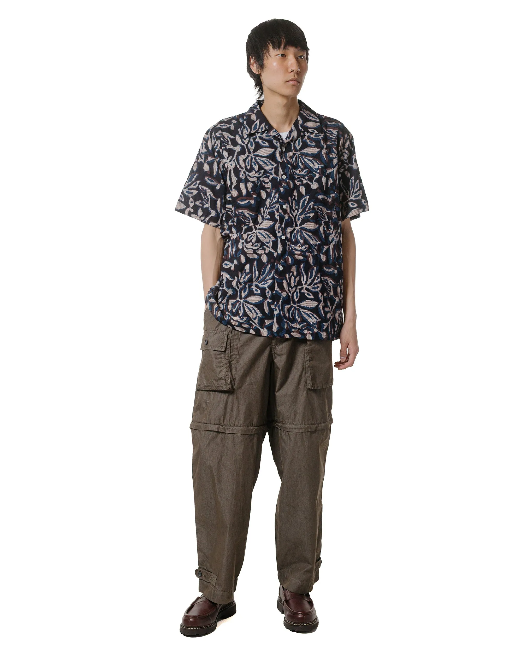 Beams Plus Bush Pants II CO/NY Garment Dye Charcoal
