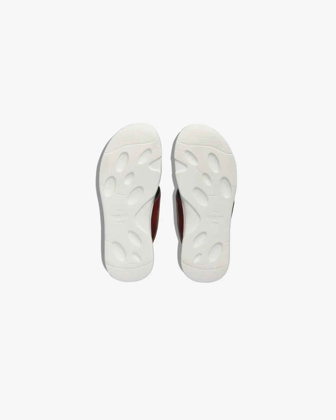 Berluti Shadow Leather Sandals