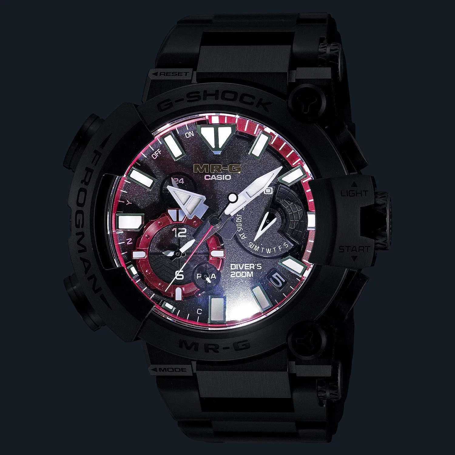 Casio G-Shock MR-G Frogman Black MRGBF1000B-1A