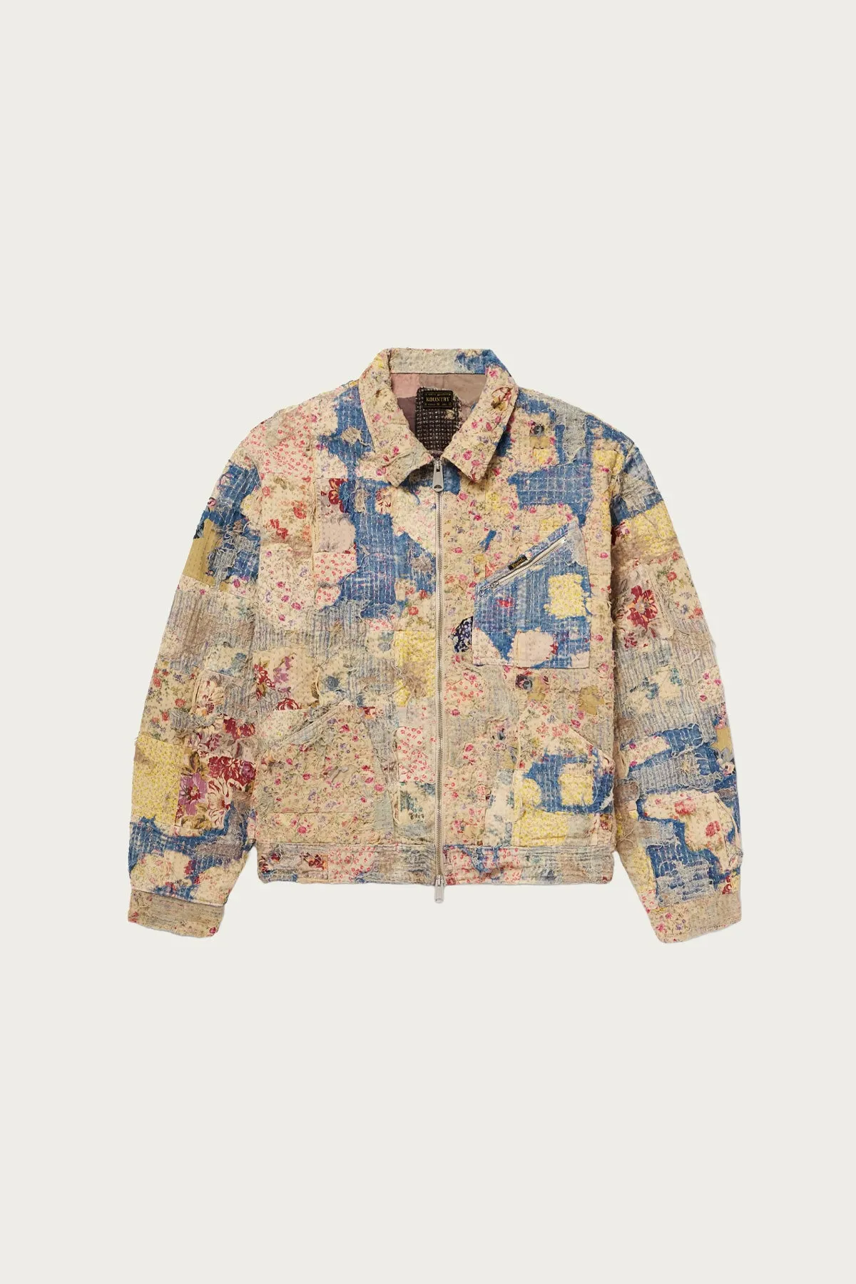 Champetre BORO ZIP UP Blouson (VirginMary) - Multi