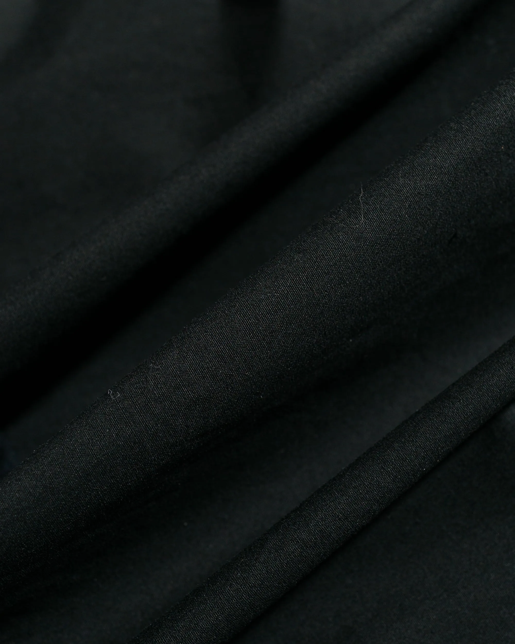 Comme des Garons HOMME Dry Oil Bomber Jacket Black