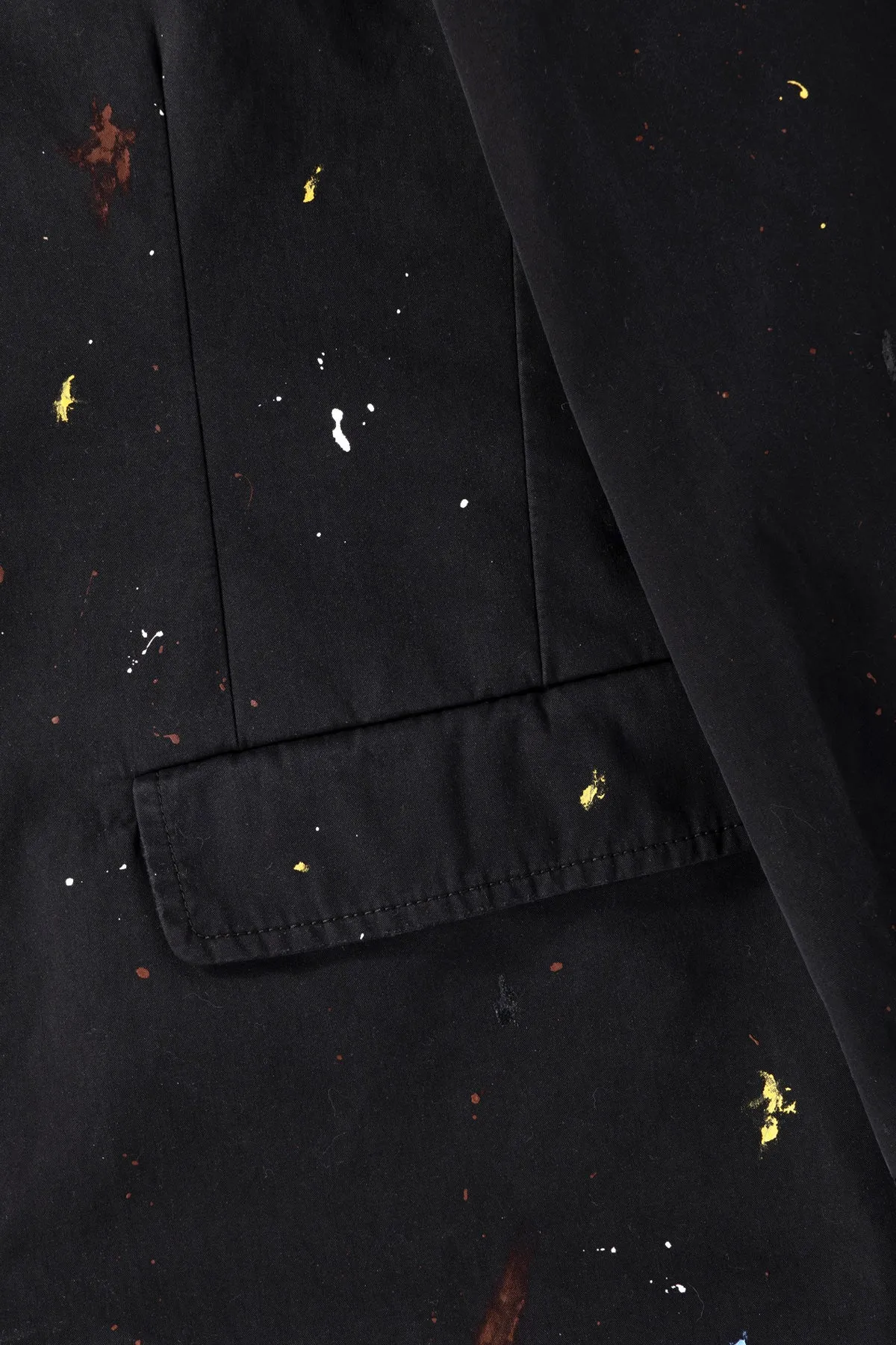 Cotton Painter Jacket - Black