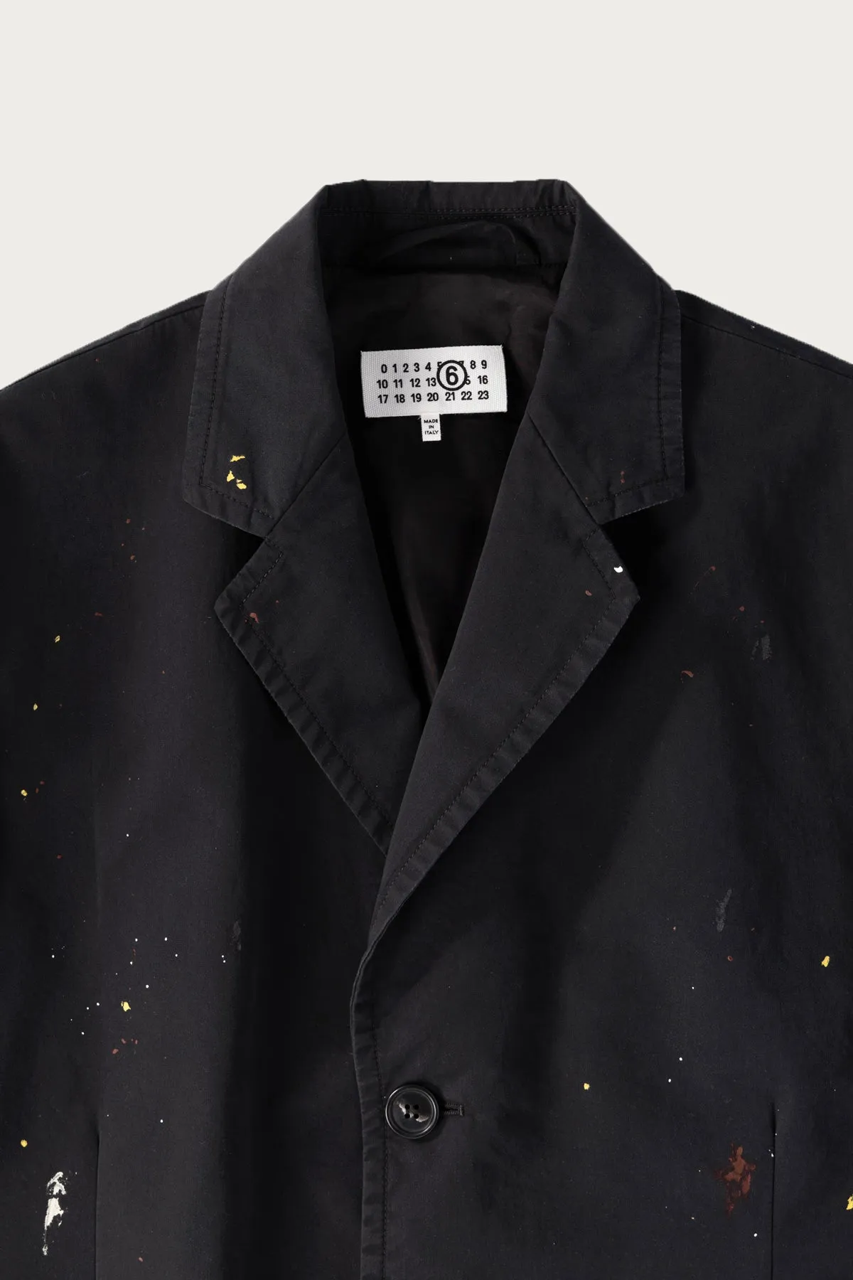 Cotton Painter Jacket - Black