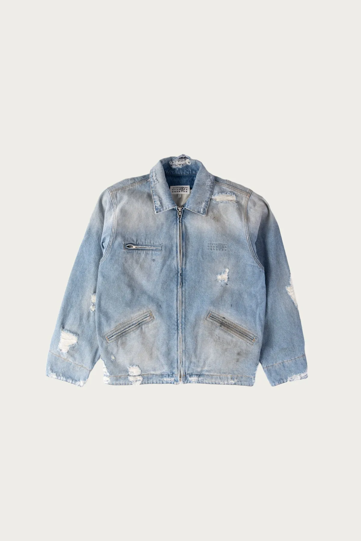 Denim Zip Jacket - Worn