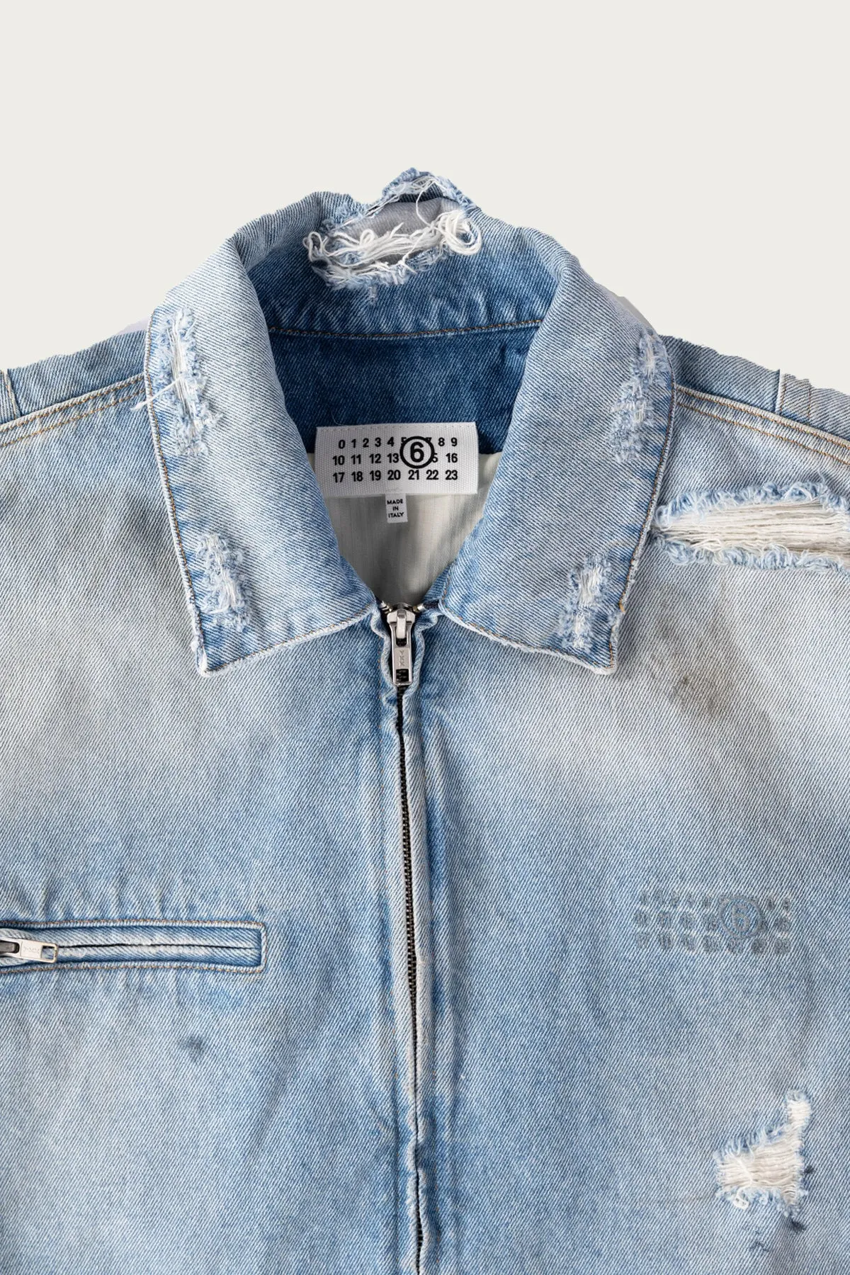 Denim Zip Jacket - Worn