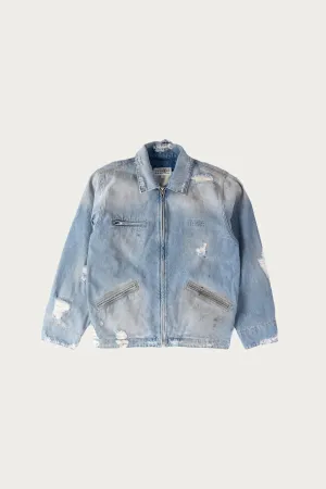 Denim Zip Jacket - Worn
