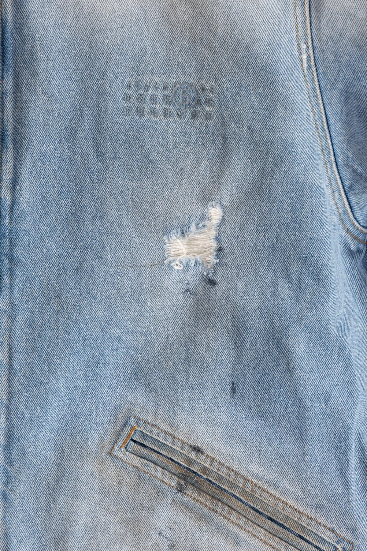 Denim Zip Jacket - Worn