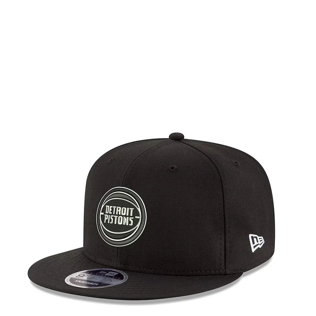 DETROIT PISTONS 9FIFTY SNAPBACK BLACK