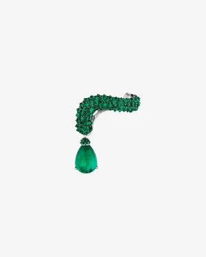 Dyne - Women's Elixia Earcrawler - (White Gold/Emerald)