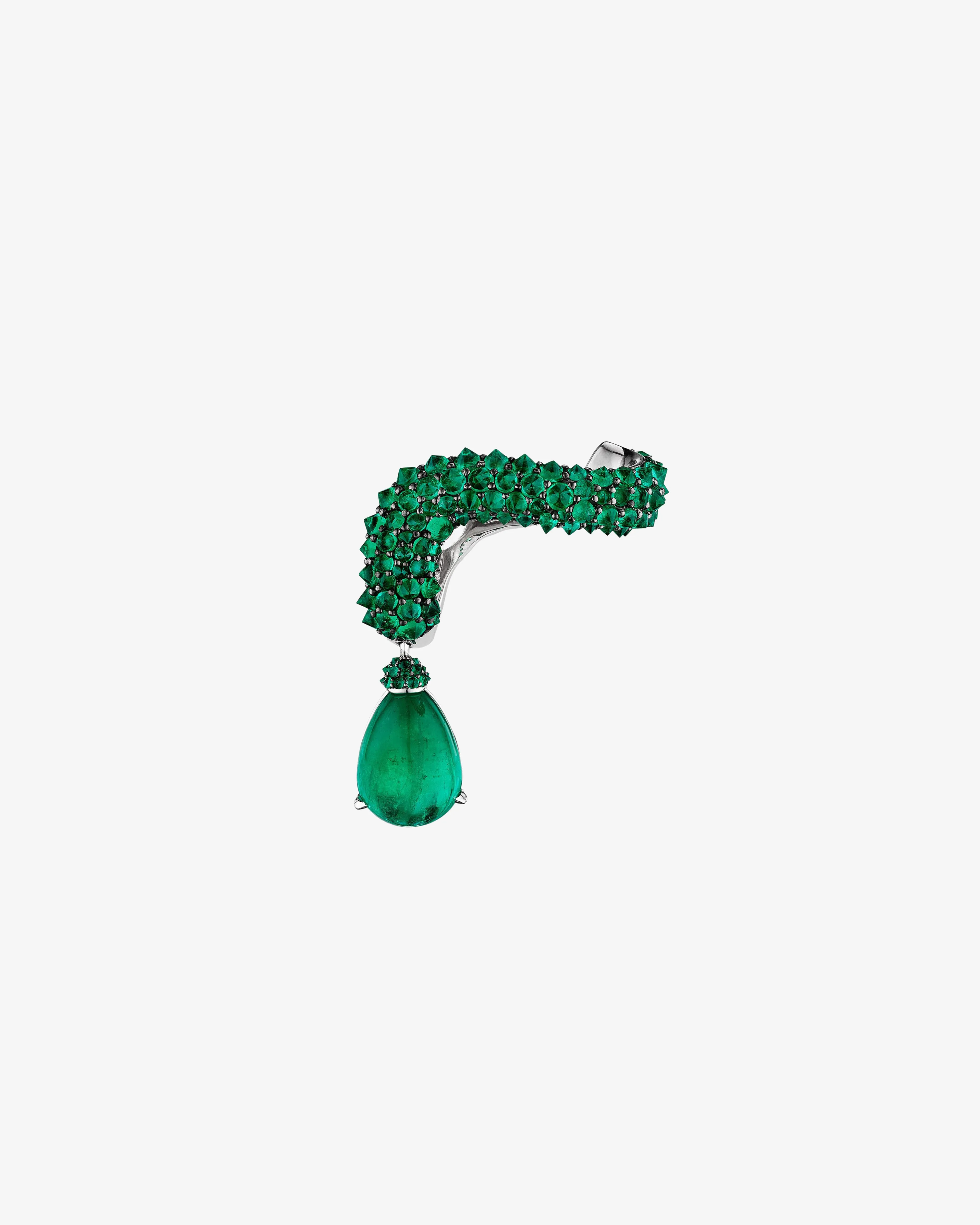 Dyne - Women's Elixia Earcrawler - (White Gold/Emerald)