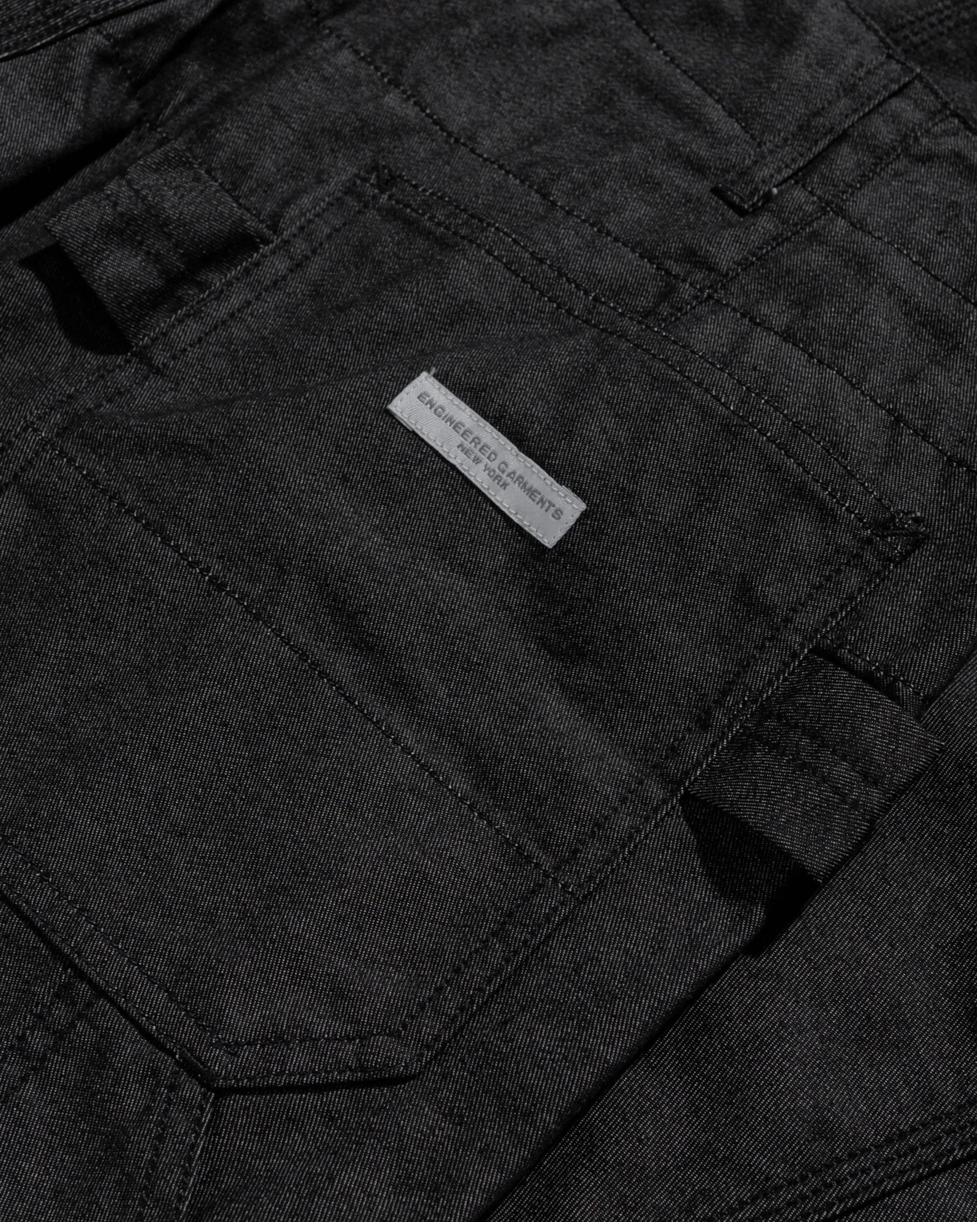 Engineered Garments Painter Pant Black CP Denim