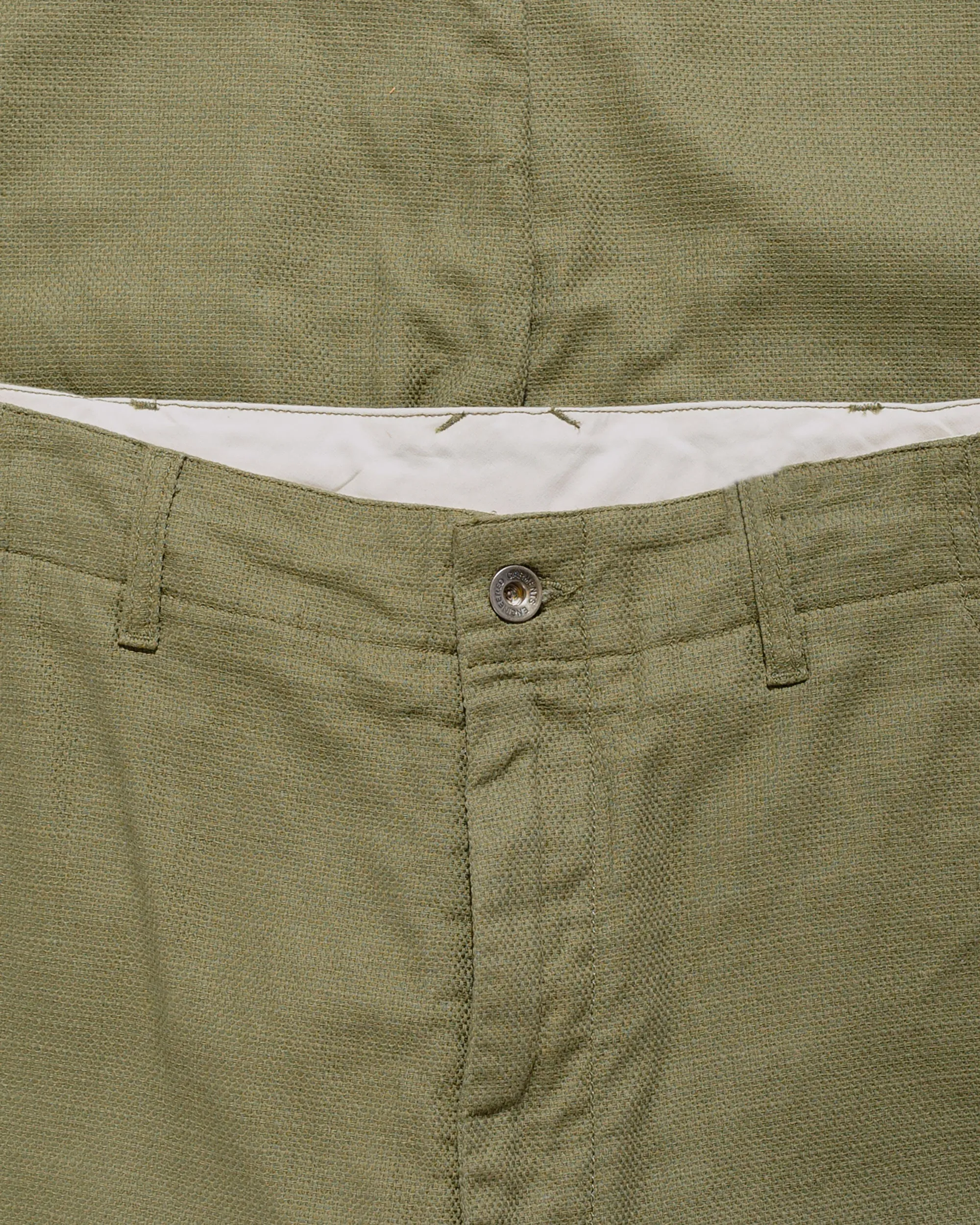Engineered Garments Painter Pant Olive CL Java Cloth