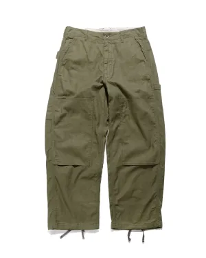 Engineered Garments Painter Pant Olive CL Java Cloth