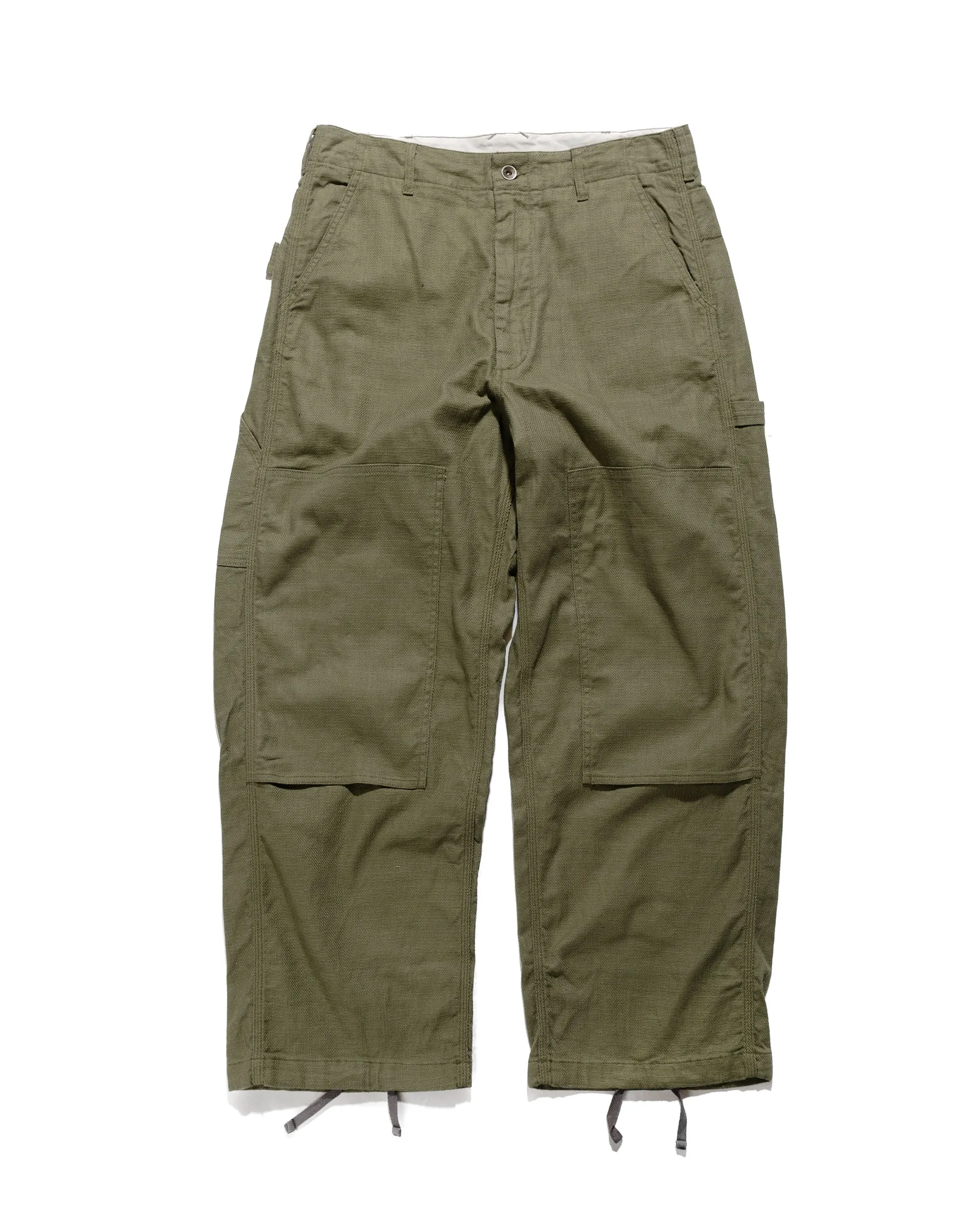 Engineered Garments Painter Pant Olive CL Java Cloth