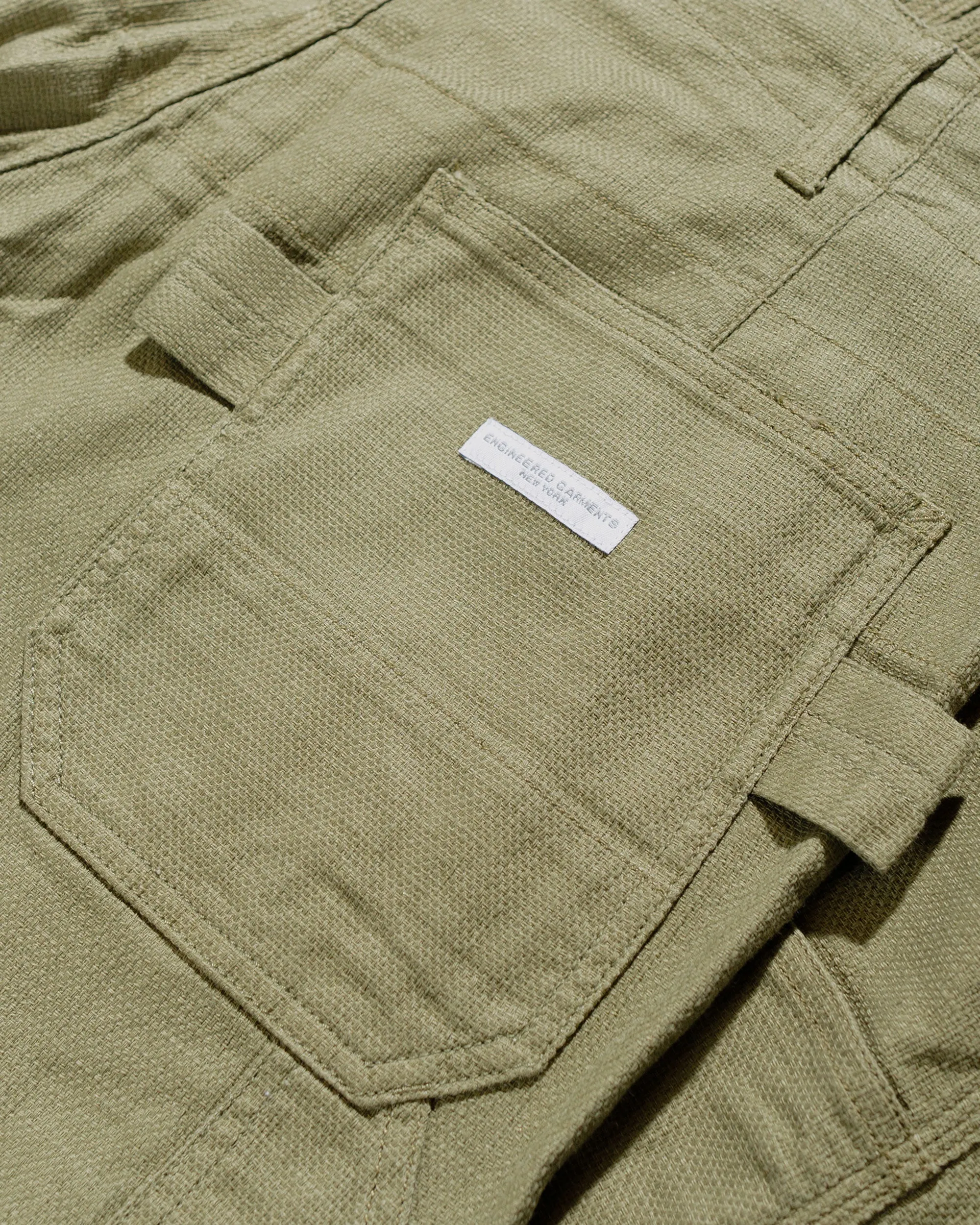 Engineered Garments Painter Pant Olive CL Java Cloth