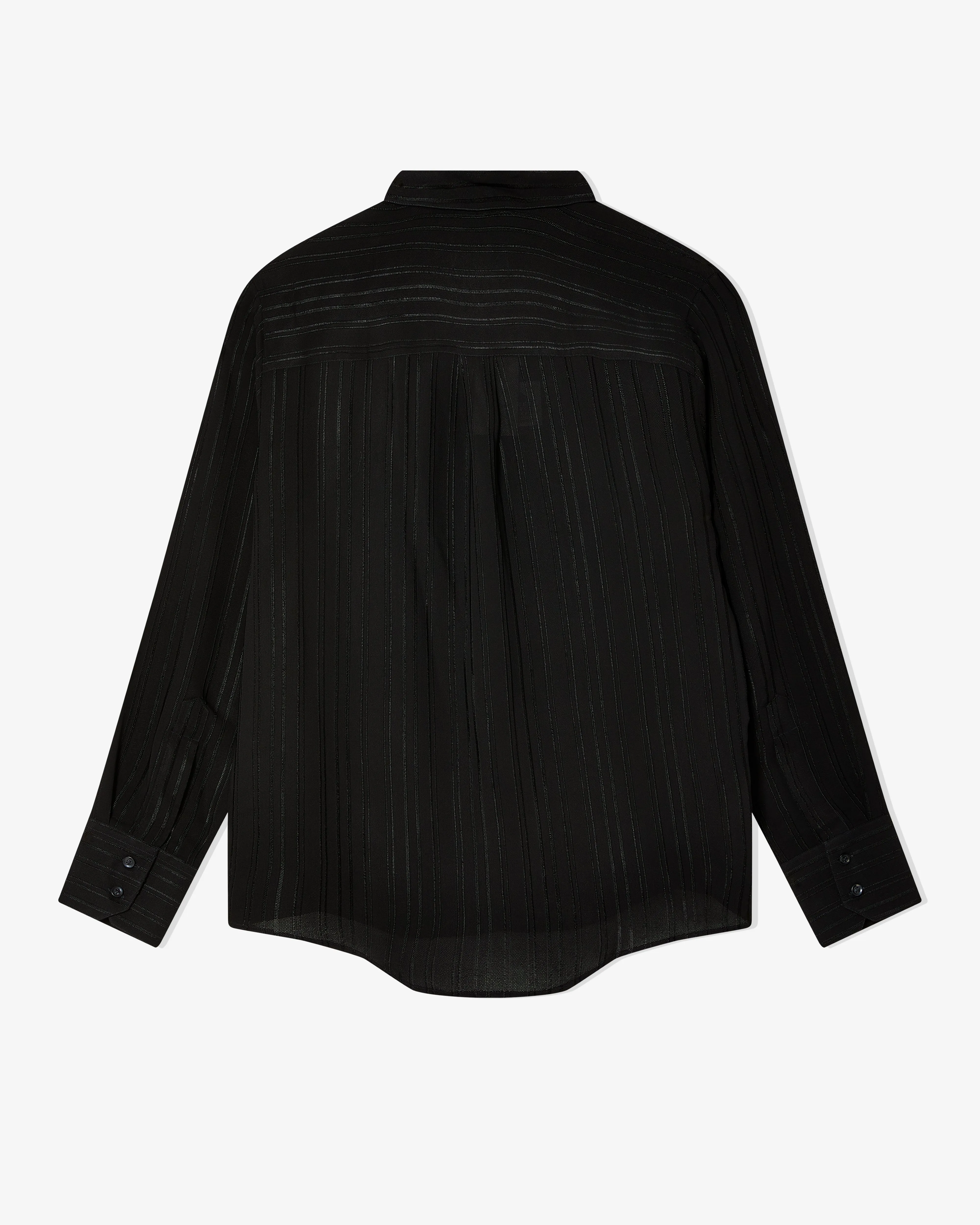 Ernest W. Baker - Men's Classic Shirt - (Black/Pinstripe)