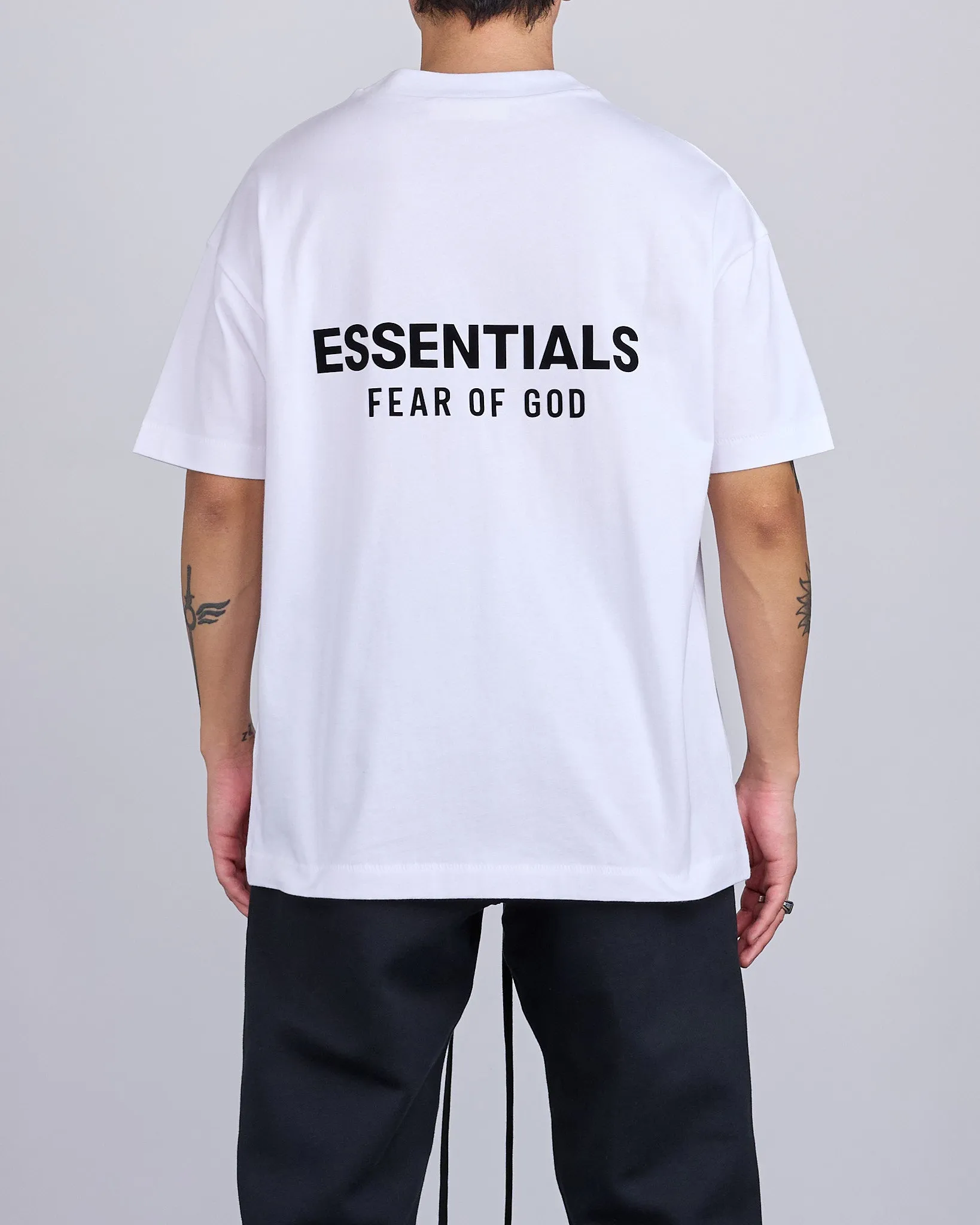 Fear of God Essentials Classic T-Shirt Bevel Bright White