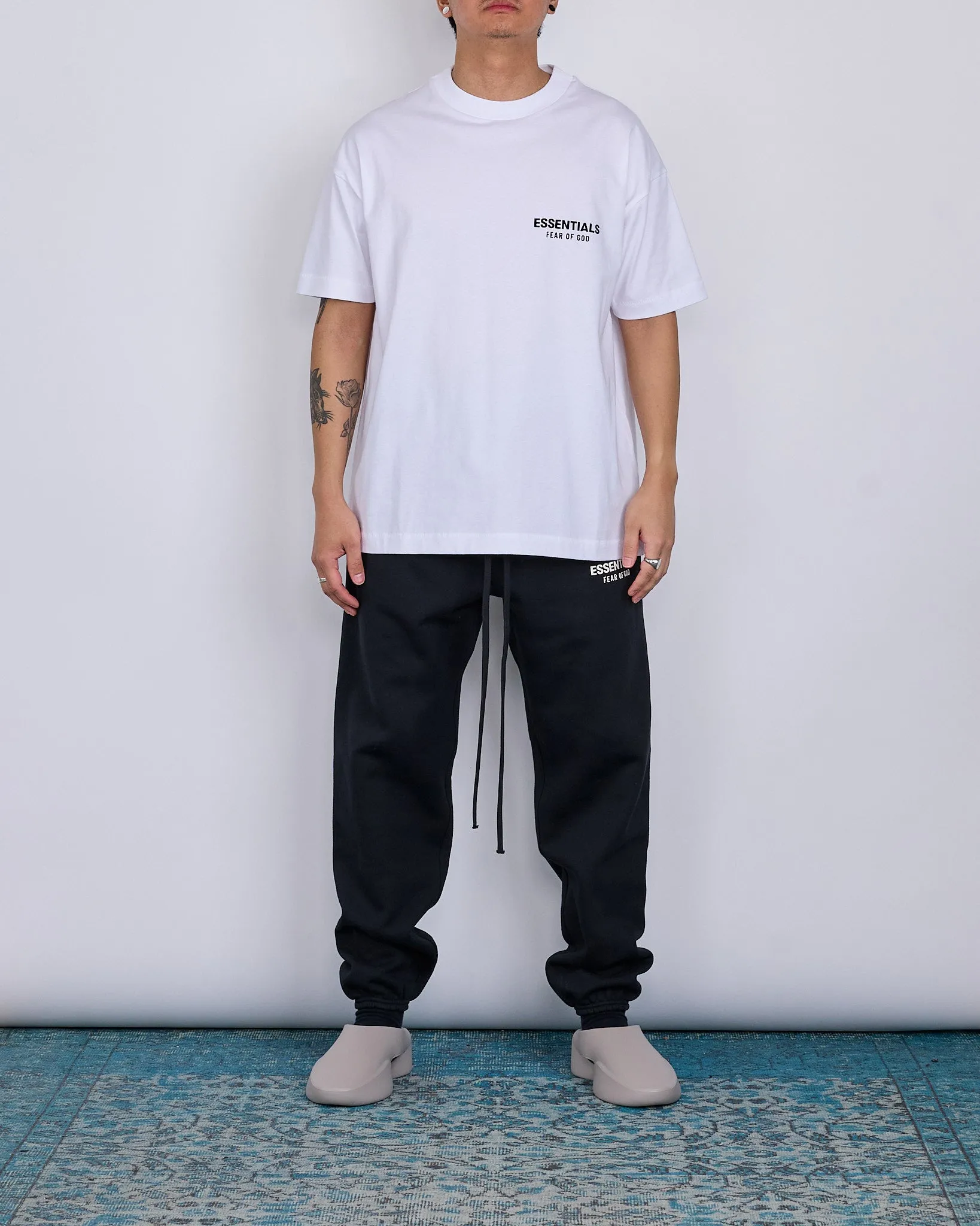 Fear of God Essentials Classic T-Shirt Bevel Bright White