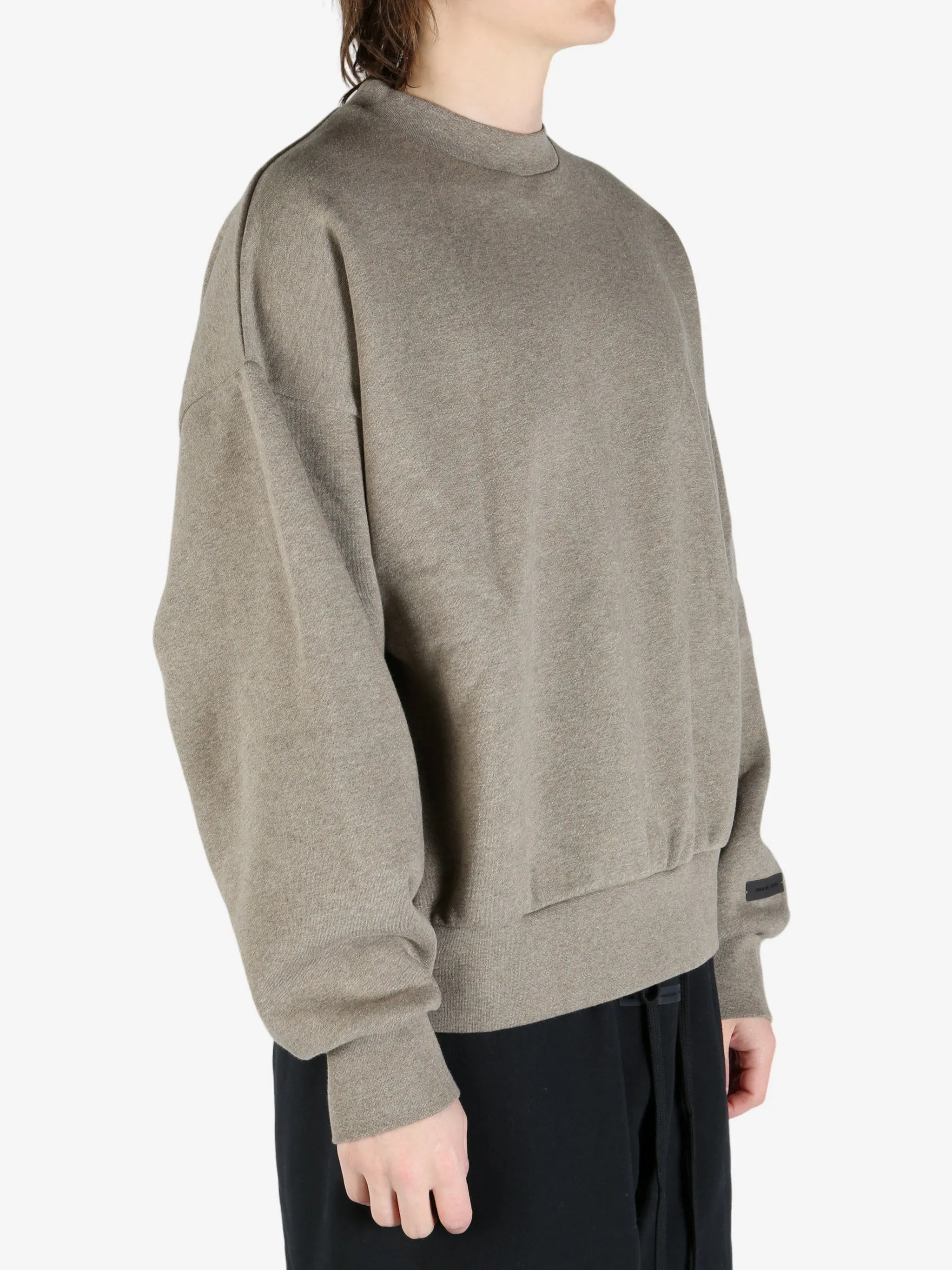 FEAR OF GOD ESSENTIALS - Men Classic Fit Fleece Crewneck