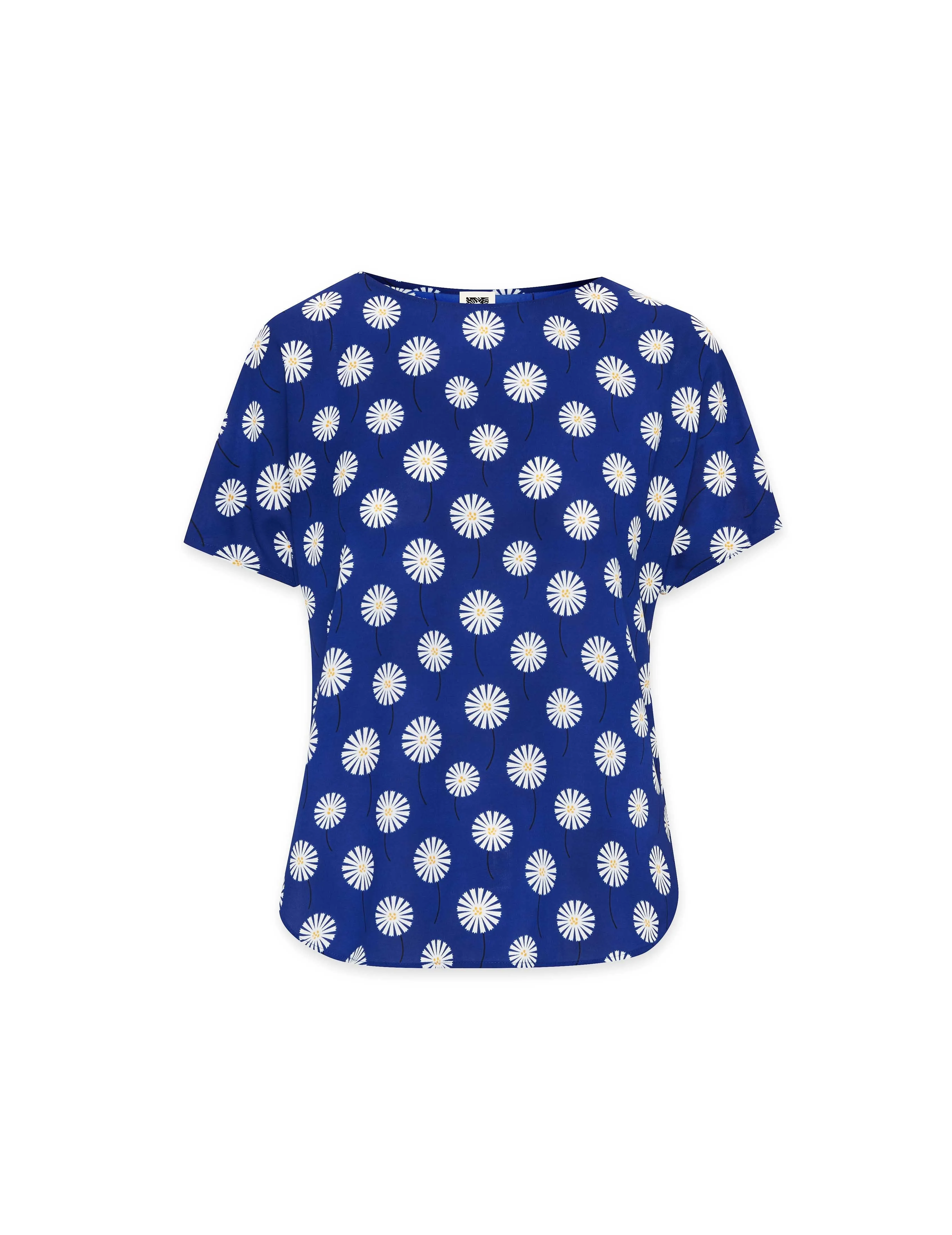 Flapper Daisy Bateau-Neck Blouse- Sale