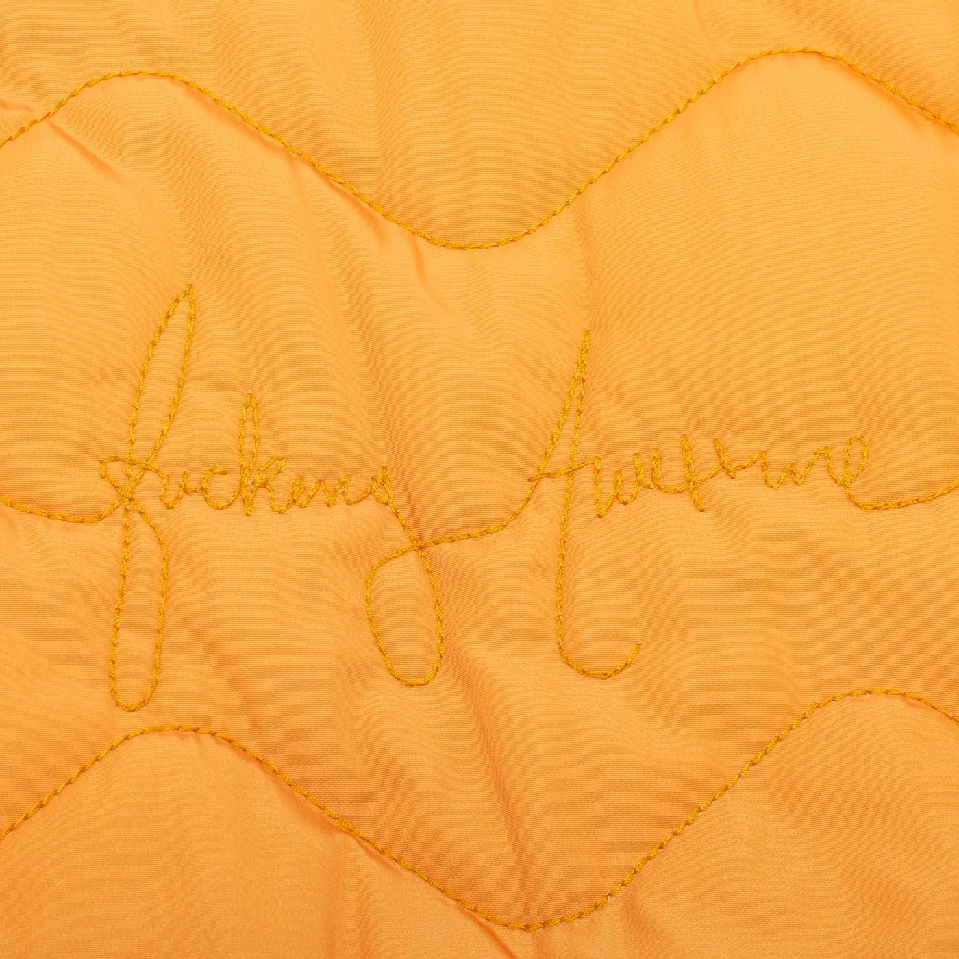 Fucking Awesome Reversible Utility Vest // Yellow/Grey