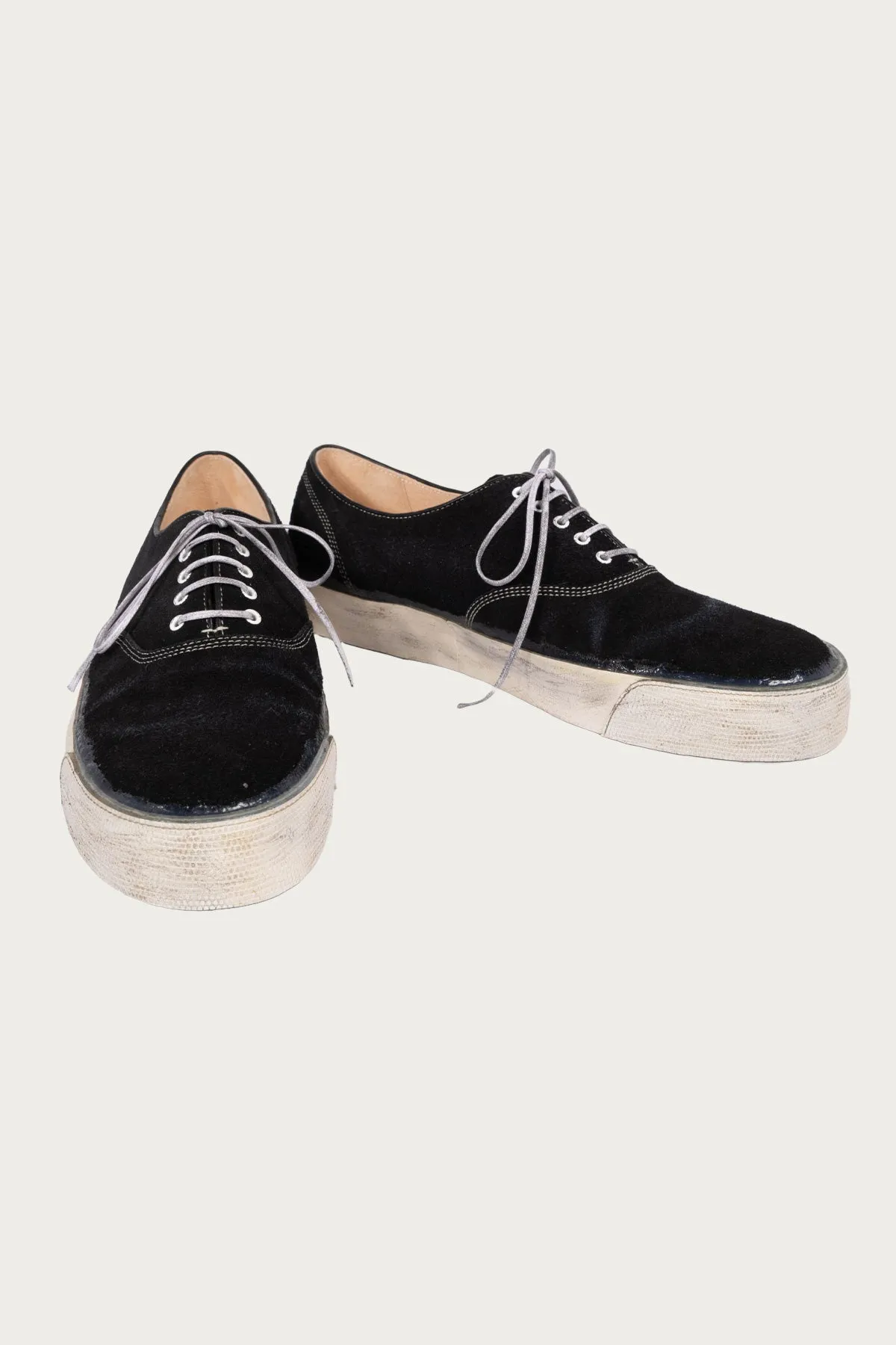Georgia NN Leather Yacht Shoes - Black