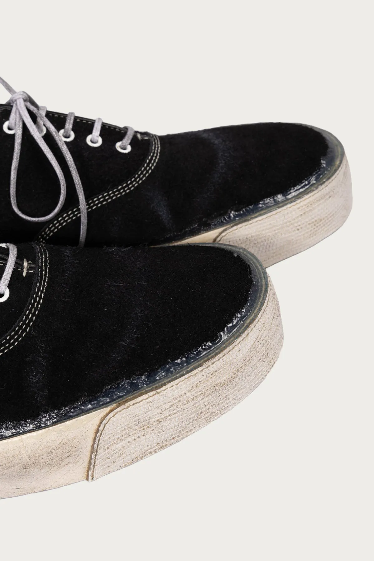 Georgia NN Leather Yacht Shoes - Black