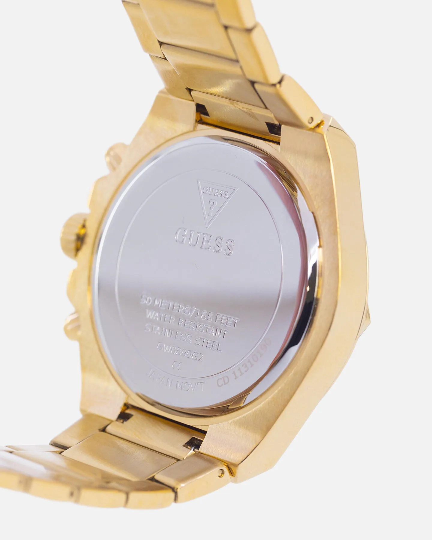 Guess Mainline Fury Glitz Bracelet Watch Gold
