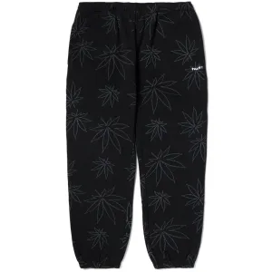 HUF PLANTLIFE FLEECE PANT // BLACK