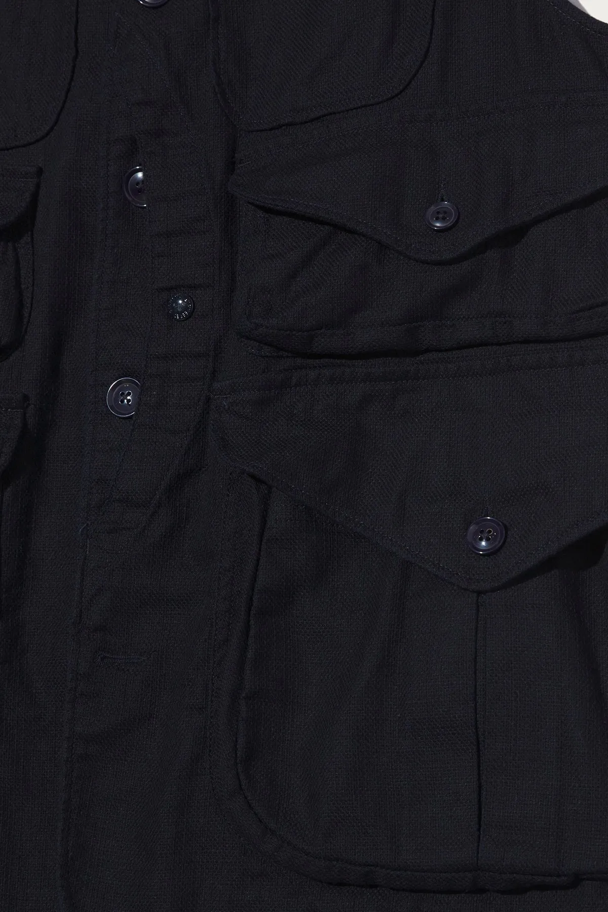 Hunting Jacket Vest - Dark Navy CL Java Cloth