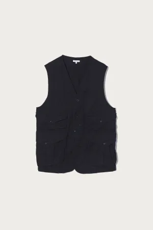 Hunting Jacket Vest - Dark Navy CL Java Cloth