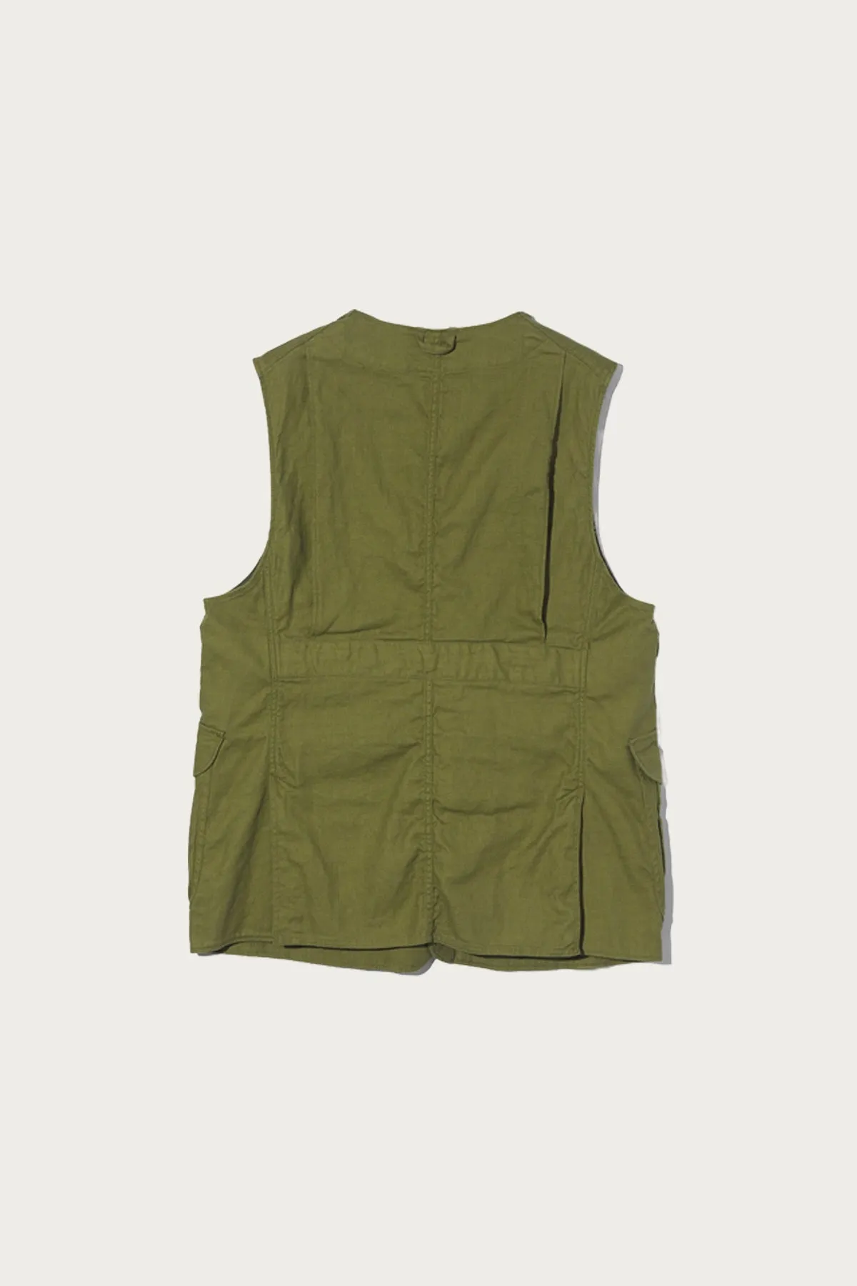 Hunting Jacket Vest - Olive CL Java Cloth