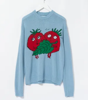 Intrasia Sweater (Light Blue)