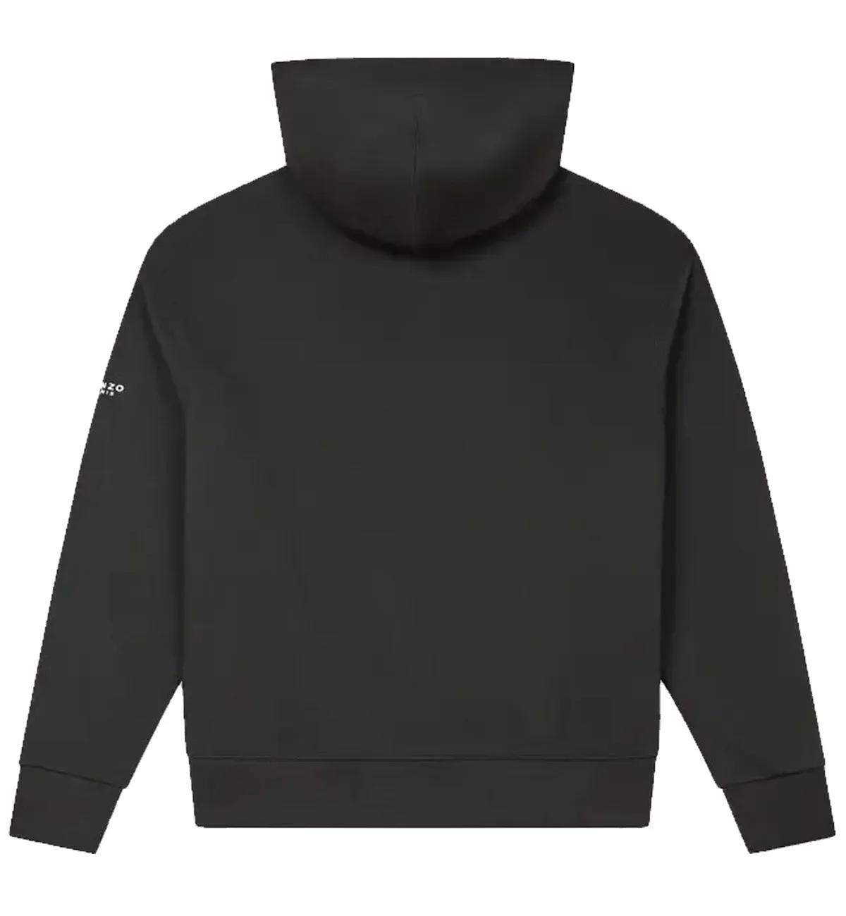Kenzo Boke Flower Embroidery Zip Hoodie (Black)