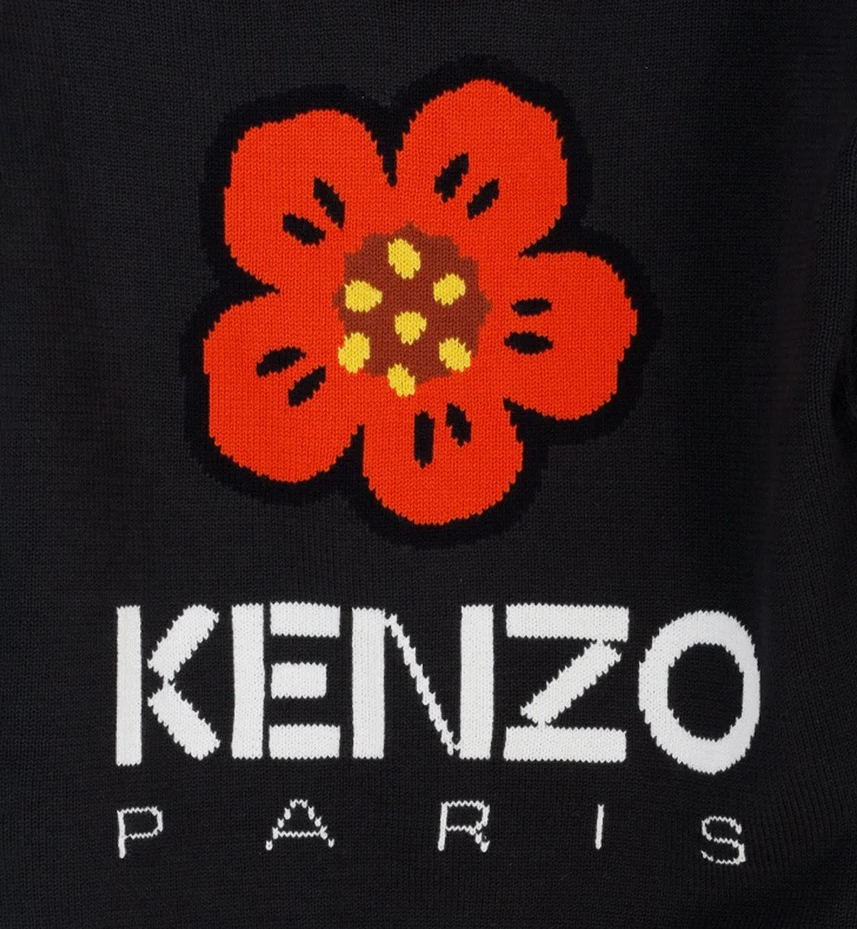 Kenzo Boke Flower Sweater (Black)