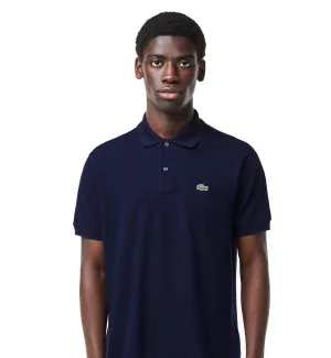 Lacoste Classic Fit Cotton Polo Shirt (Navy)