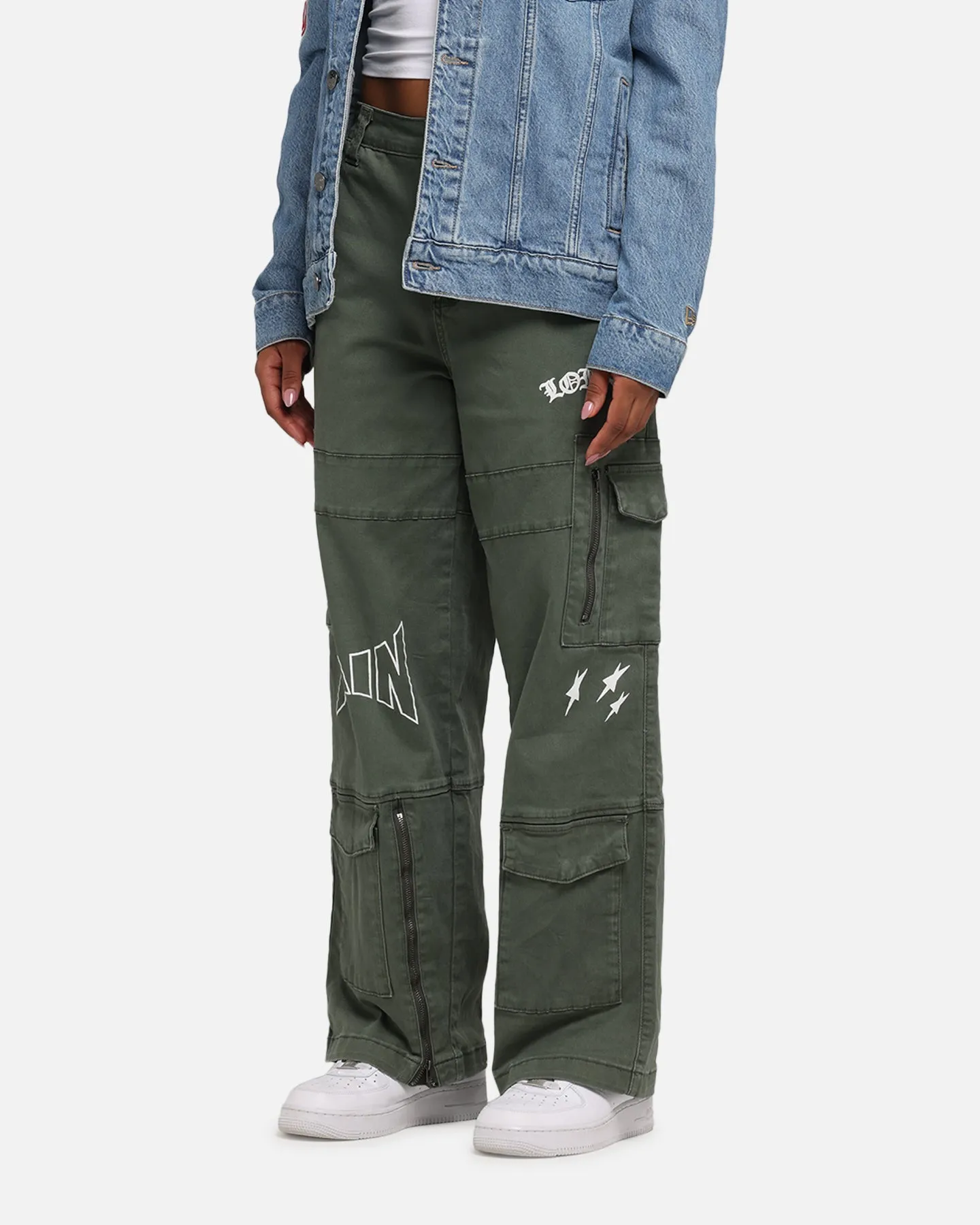 Loiter Sketch Utility Pants Olive