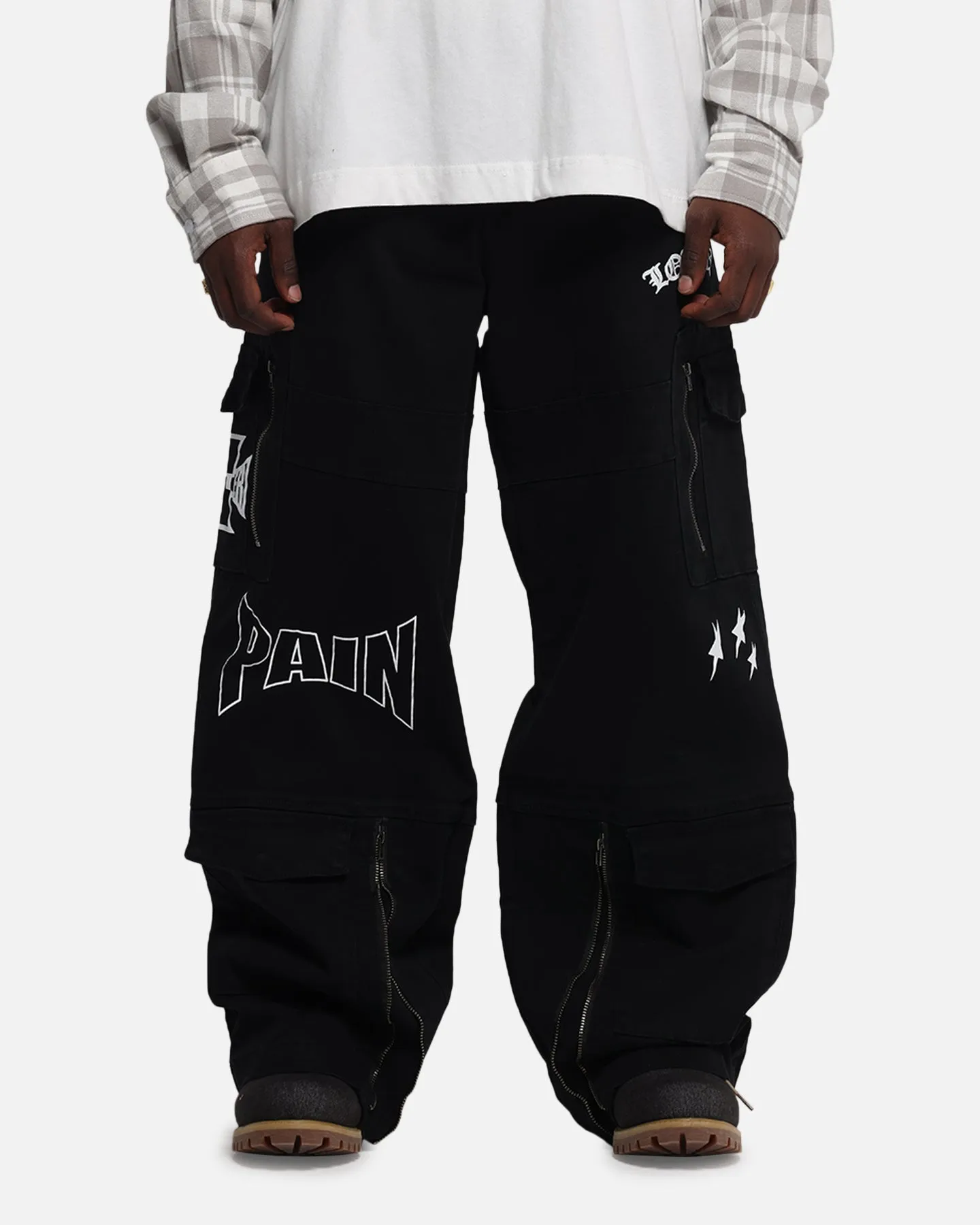 Loiter Sketch Utility Pants Washed Black